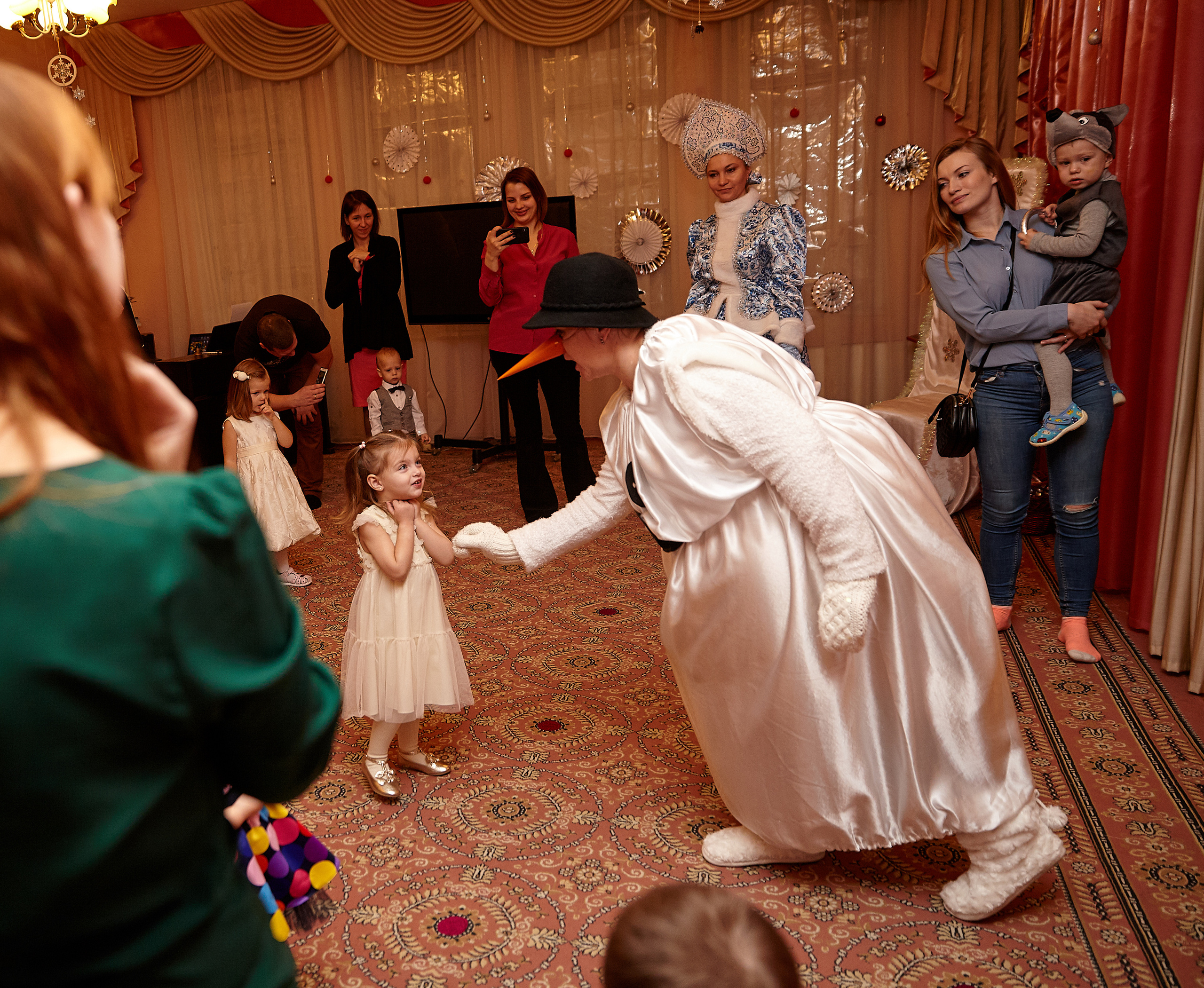 Новый год в яслях. Фотограф в Москве Наталья Антипина
