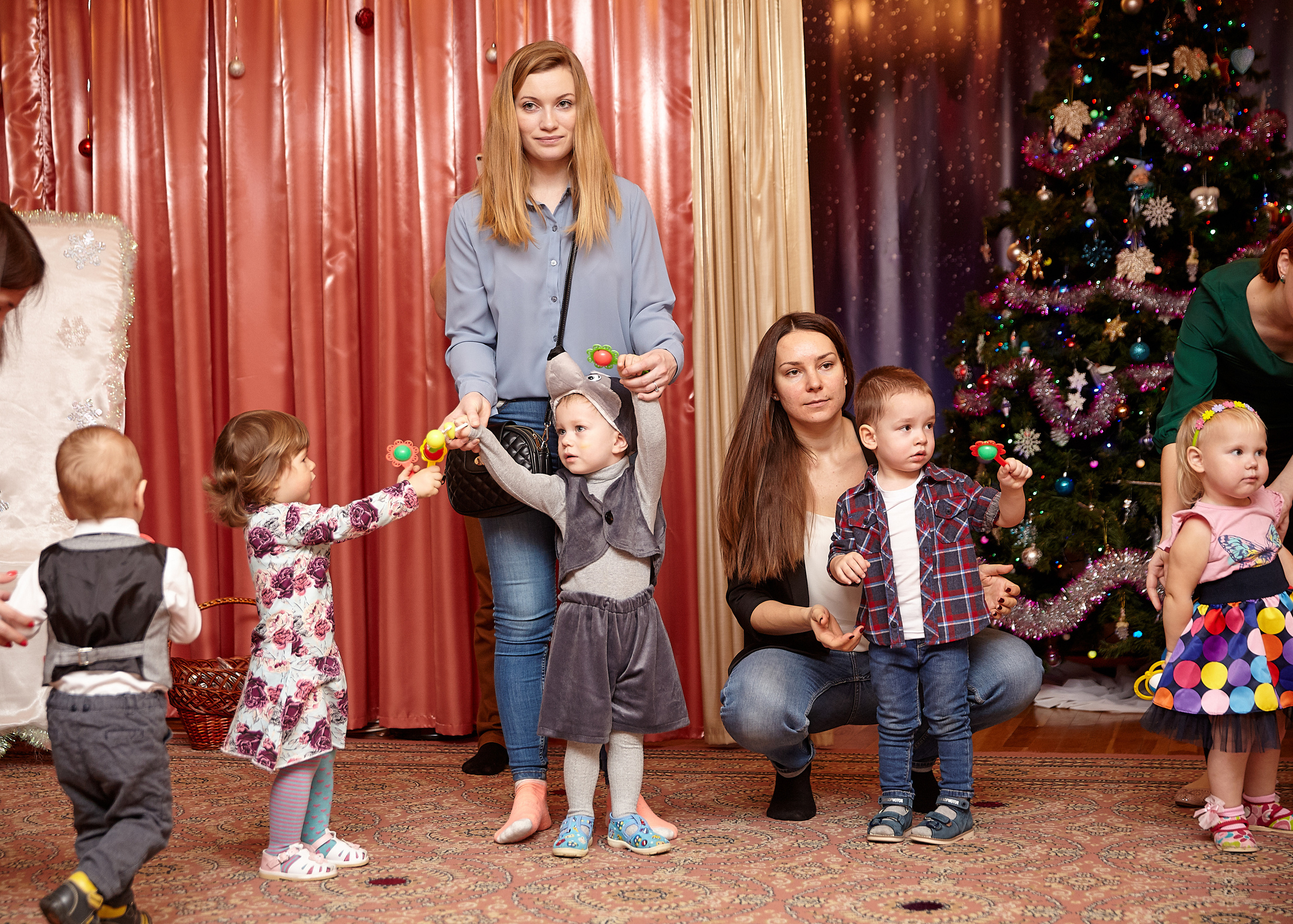 Новый год в яслях. Фотограф в Москве Наталья Антипина