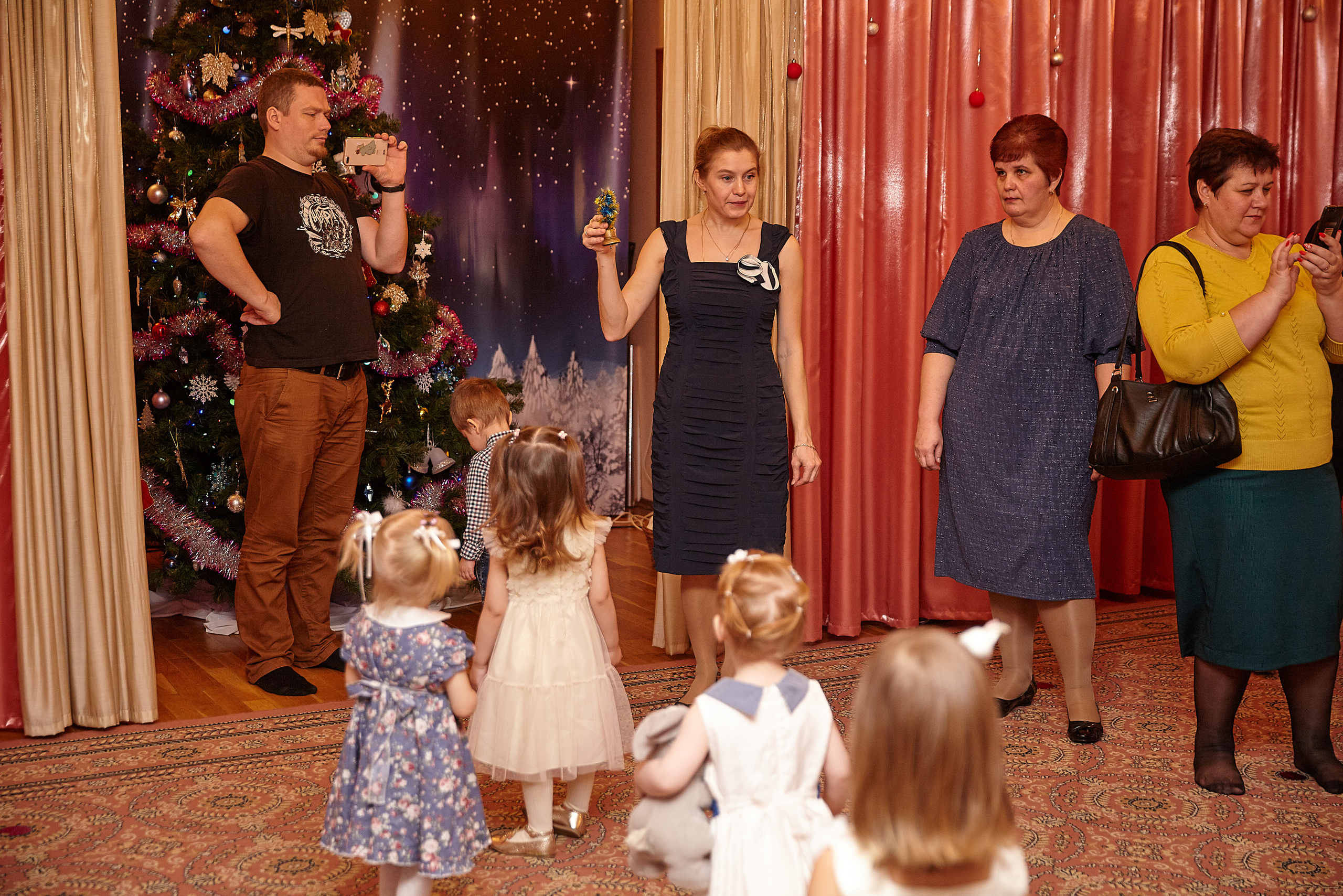 Новый год в яслях. Фотограф в Москве Наталья Антипина