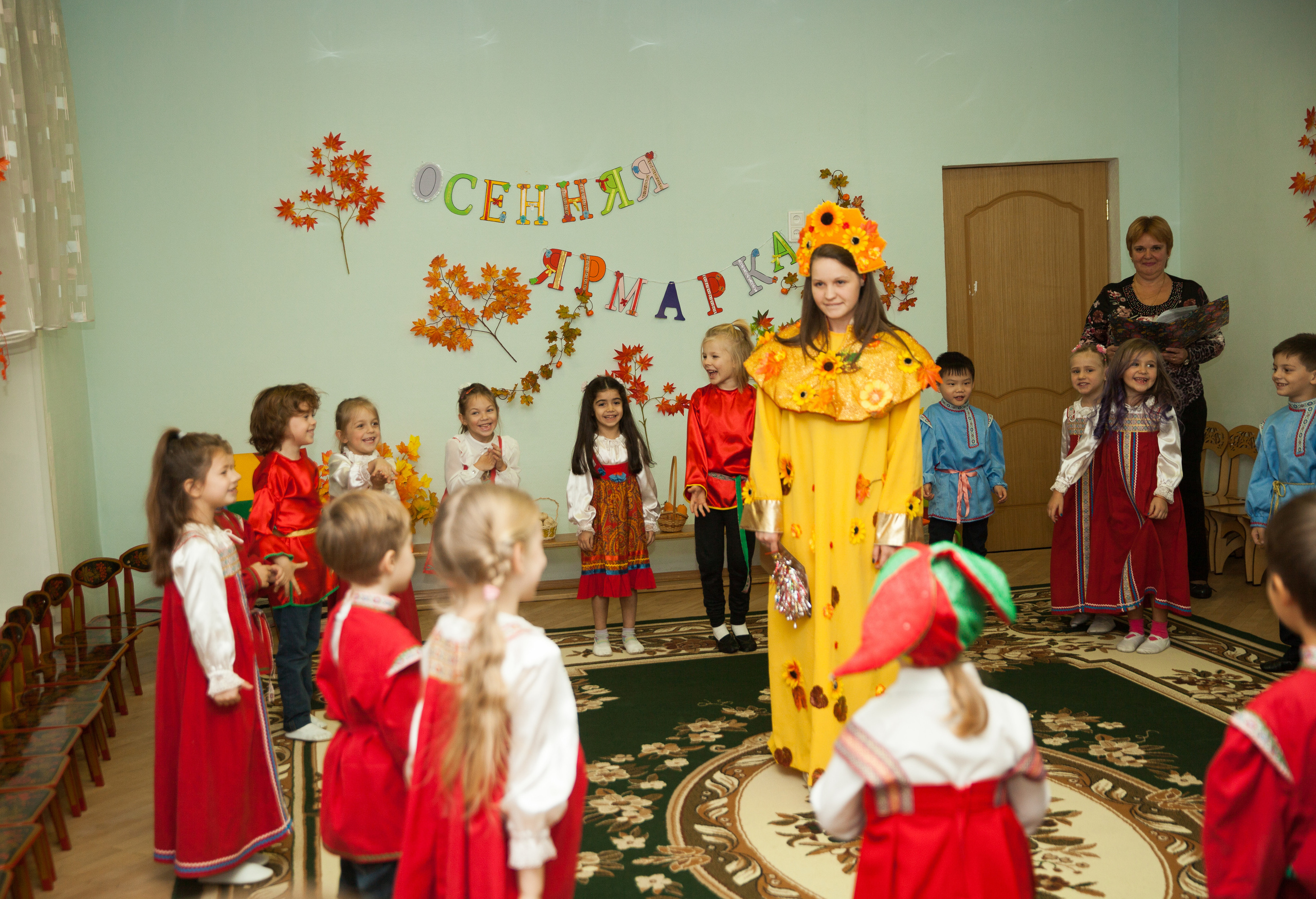 Праздник осени в саду. Фотограф в Москве Наталья Антипина