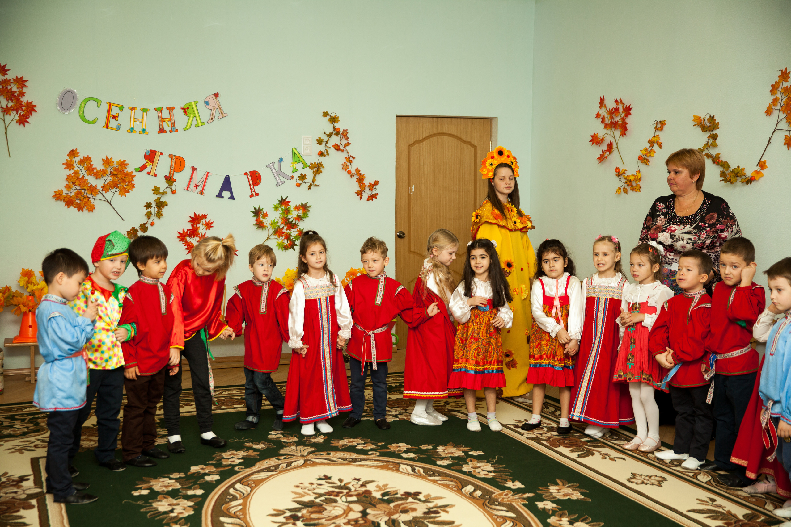 Праздник осени в саду. Фотограф в Москве Наталья Антипина