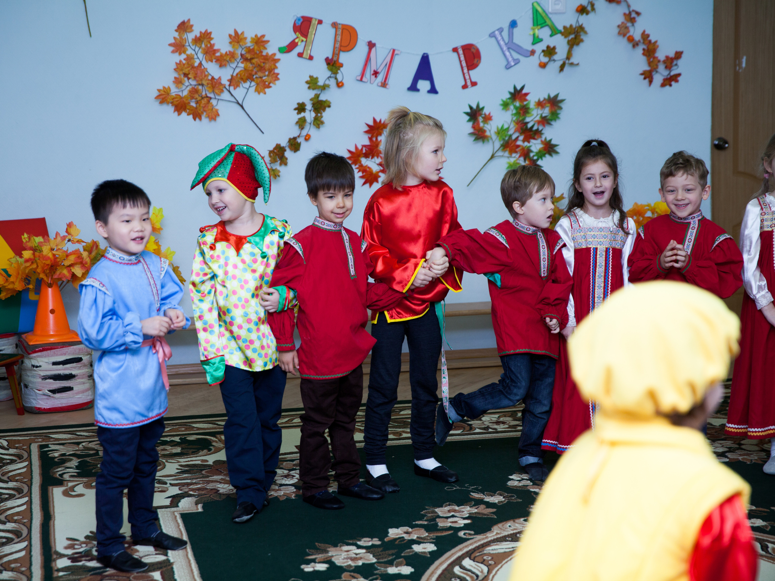 Праздник осени в саду. Фотограф в Москве Наталья Антипина