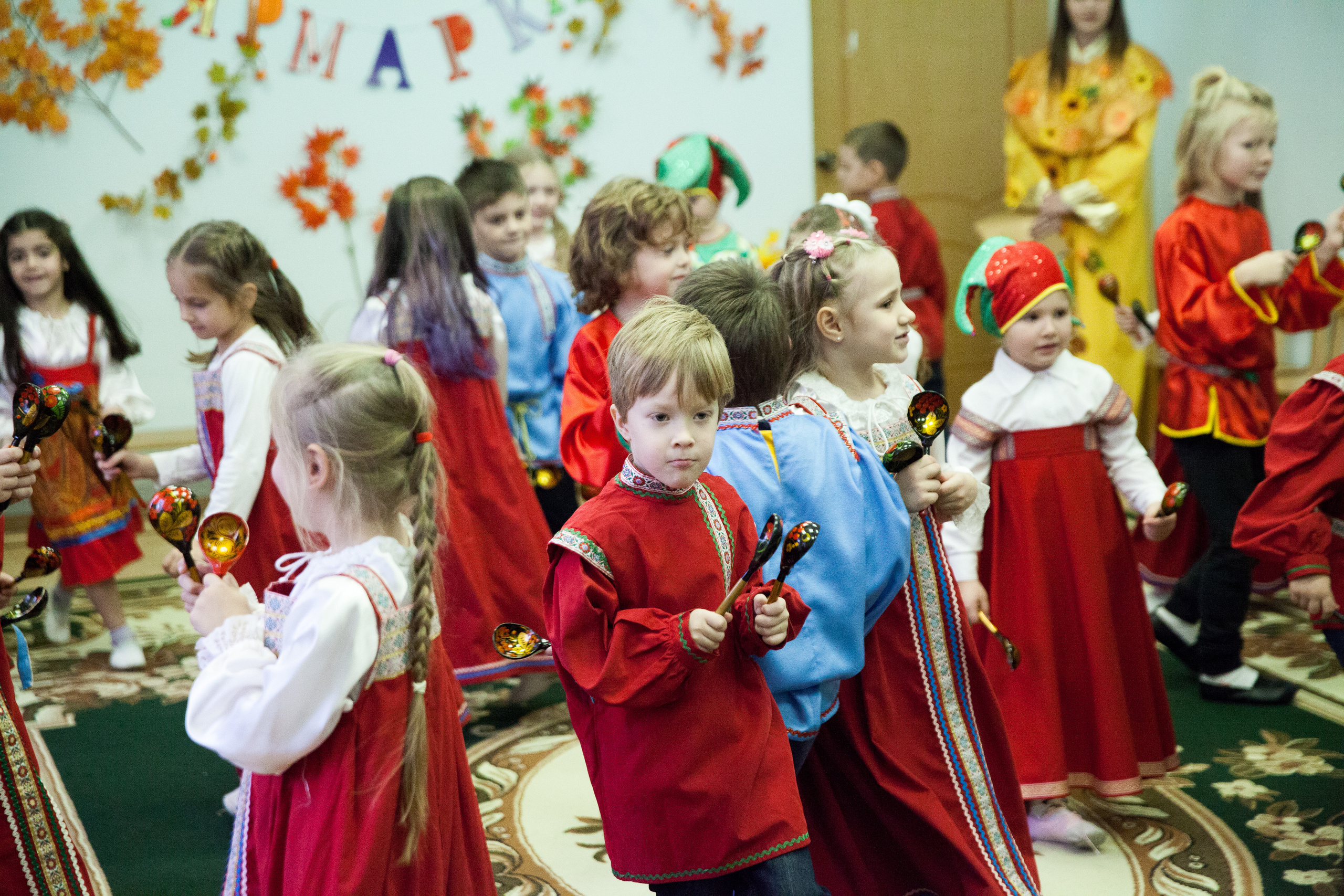 Праздник осени в саду. Фотограф в Москве Наталья Антипина