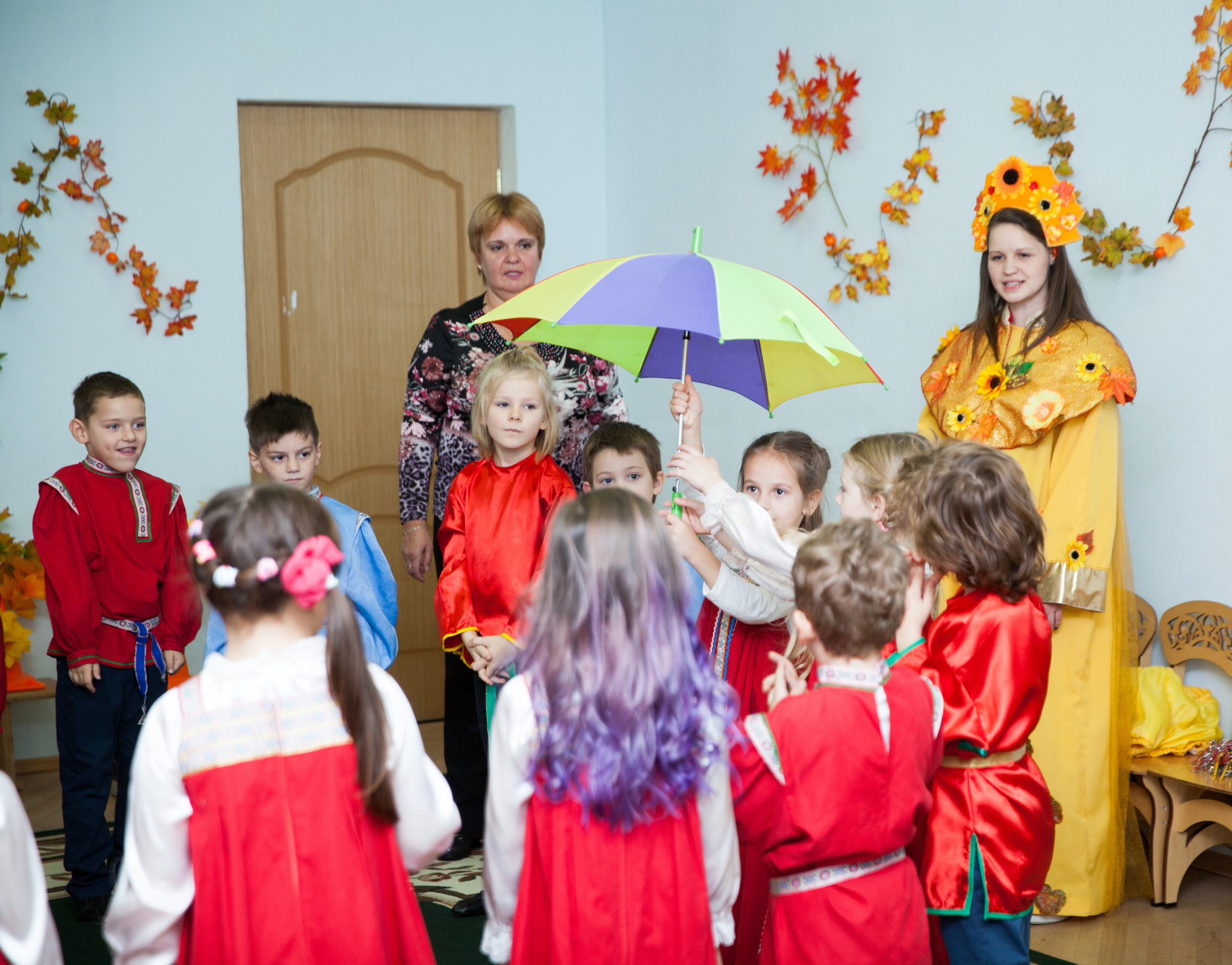 Праздник осени в саду. Фотограф в Москве Наталья Антипина