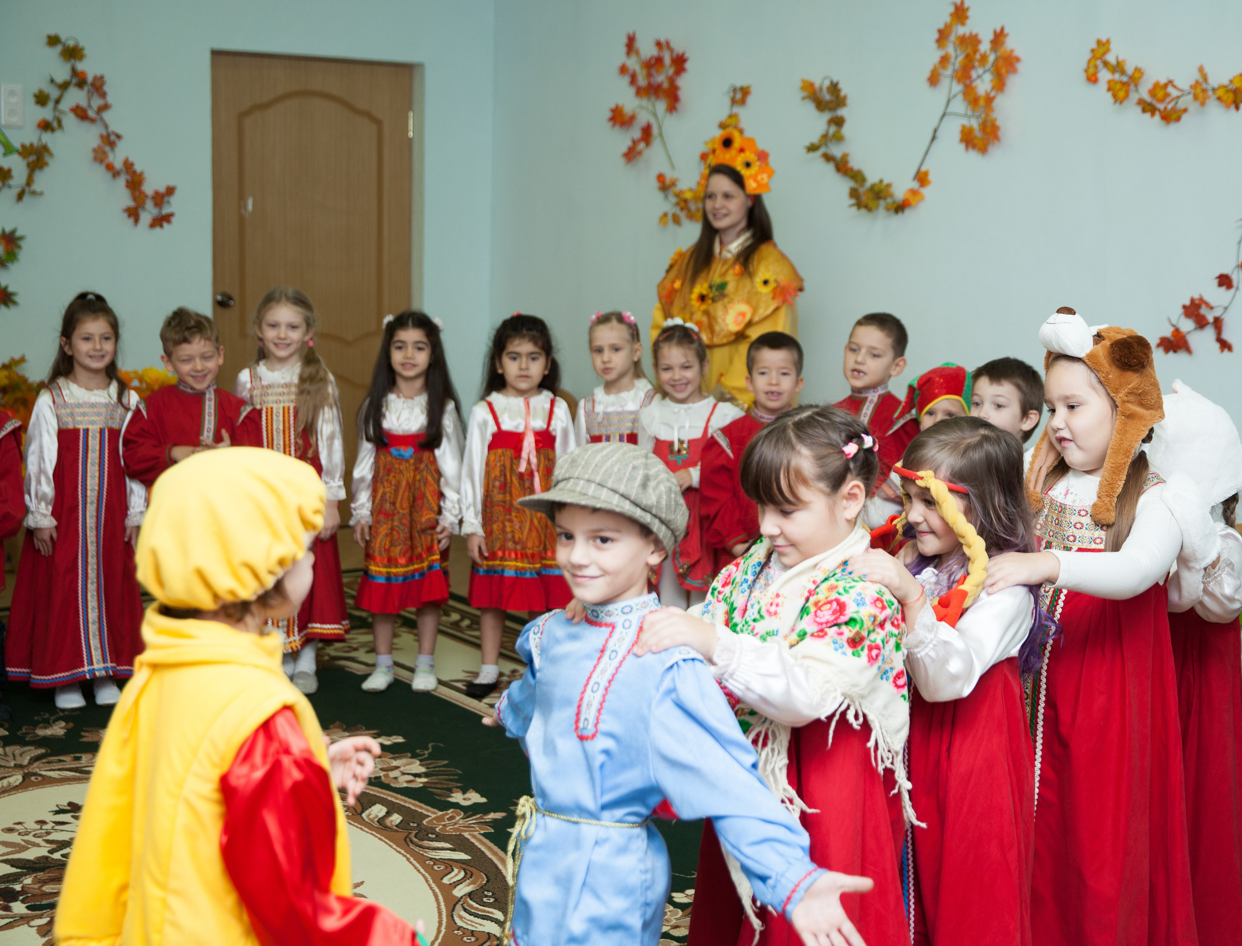 Праздник осени в саду. Фотограф в Москве Наталья Антипина