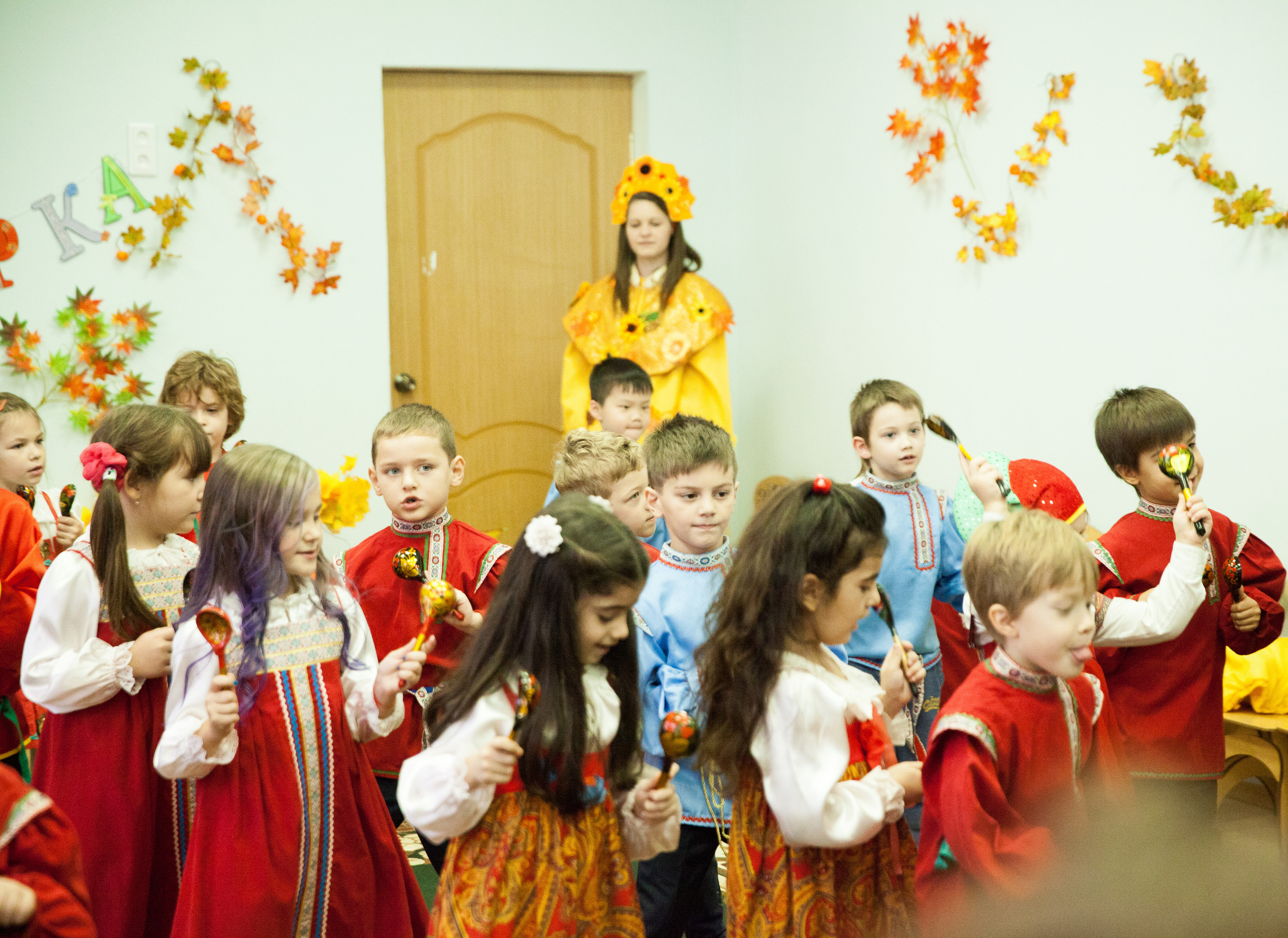 Праздник осени в саду. Фотограф в Москве Наталья Антипина