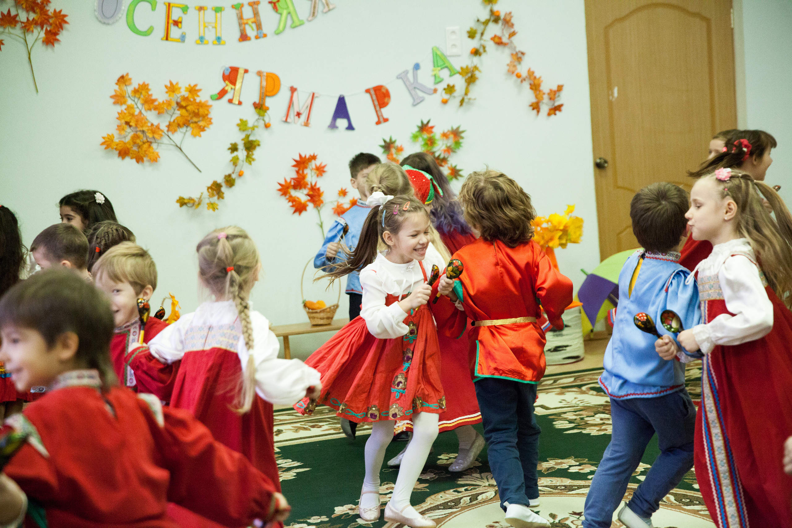 Праздник осени в саду. Фотограф в Москве Наталья Антипина