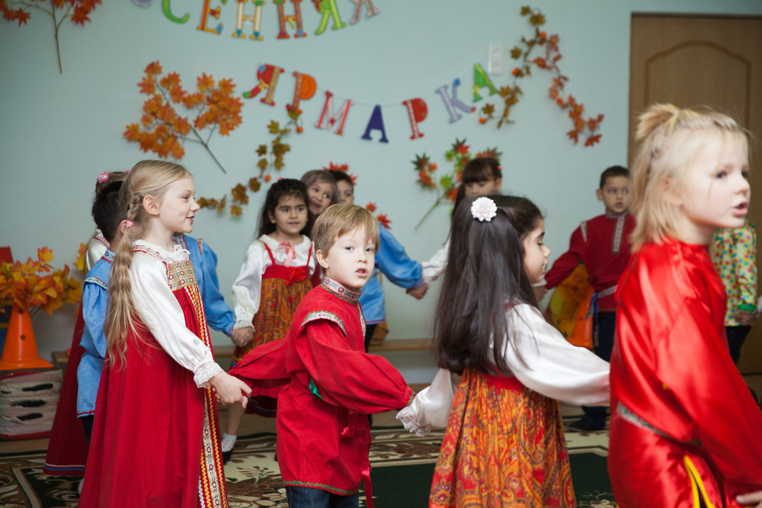 Праздник осени в саду. Фотограф в Москве Наталья Антипина