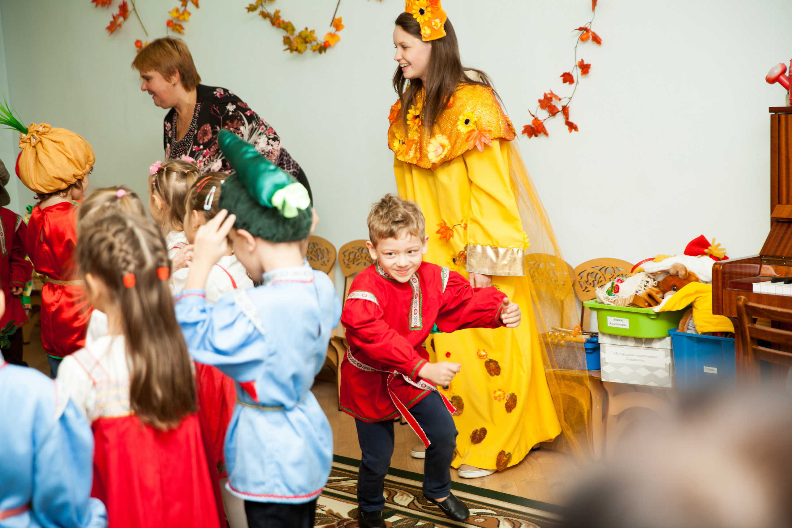 Праздник осени в саду. Фотограф в Москве Наталья Антипина