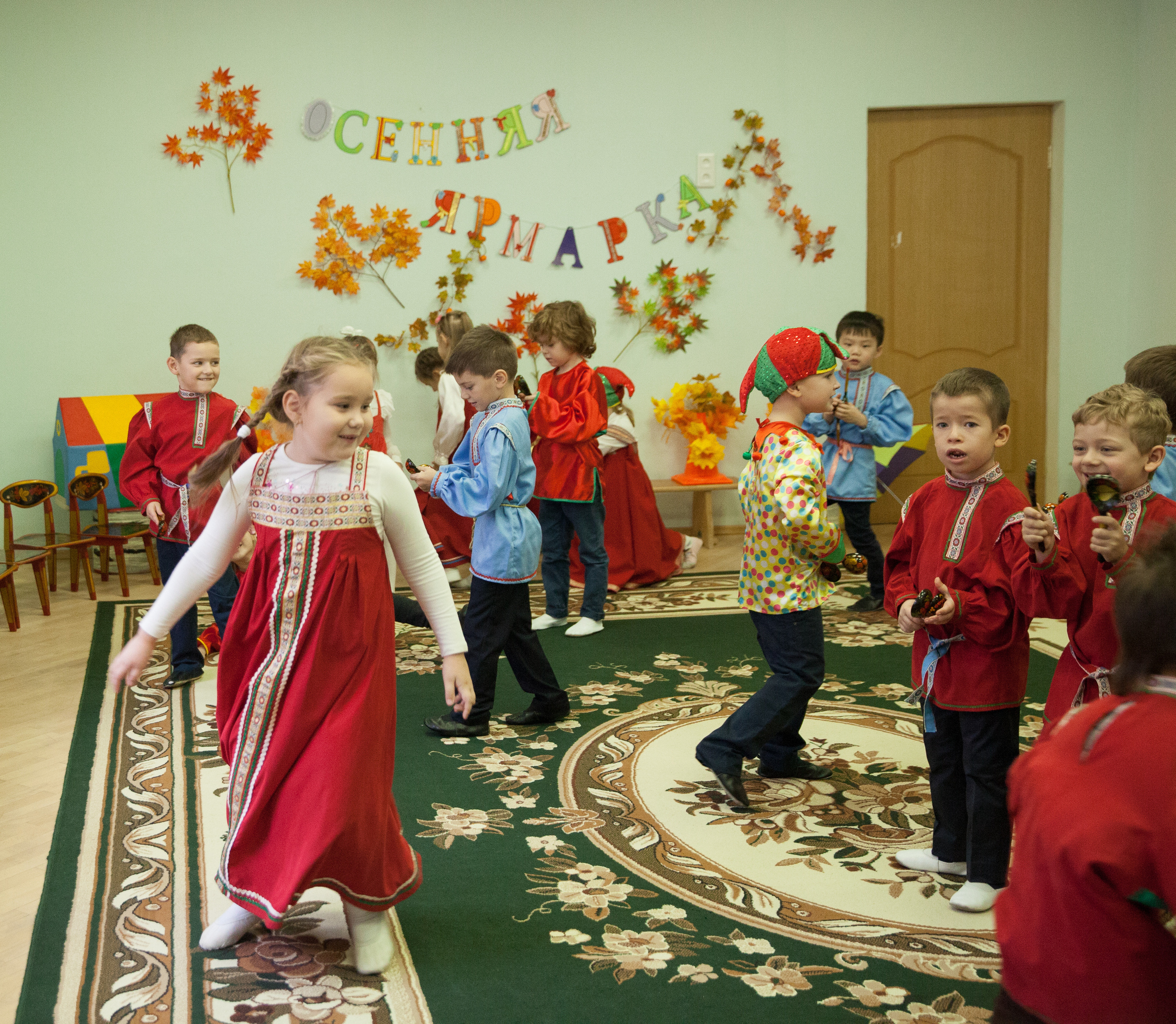 Праздник осени в саду. Фотограф в Москве Наталья Антипина