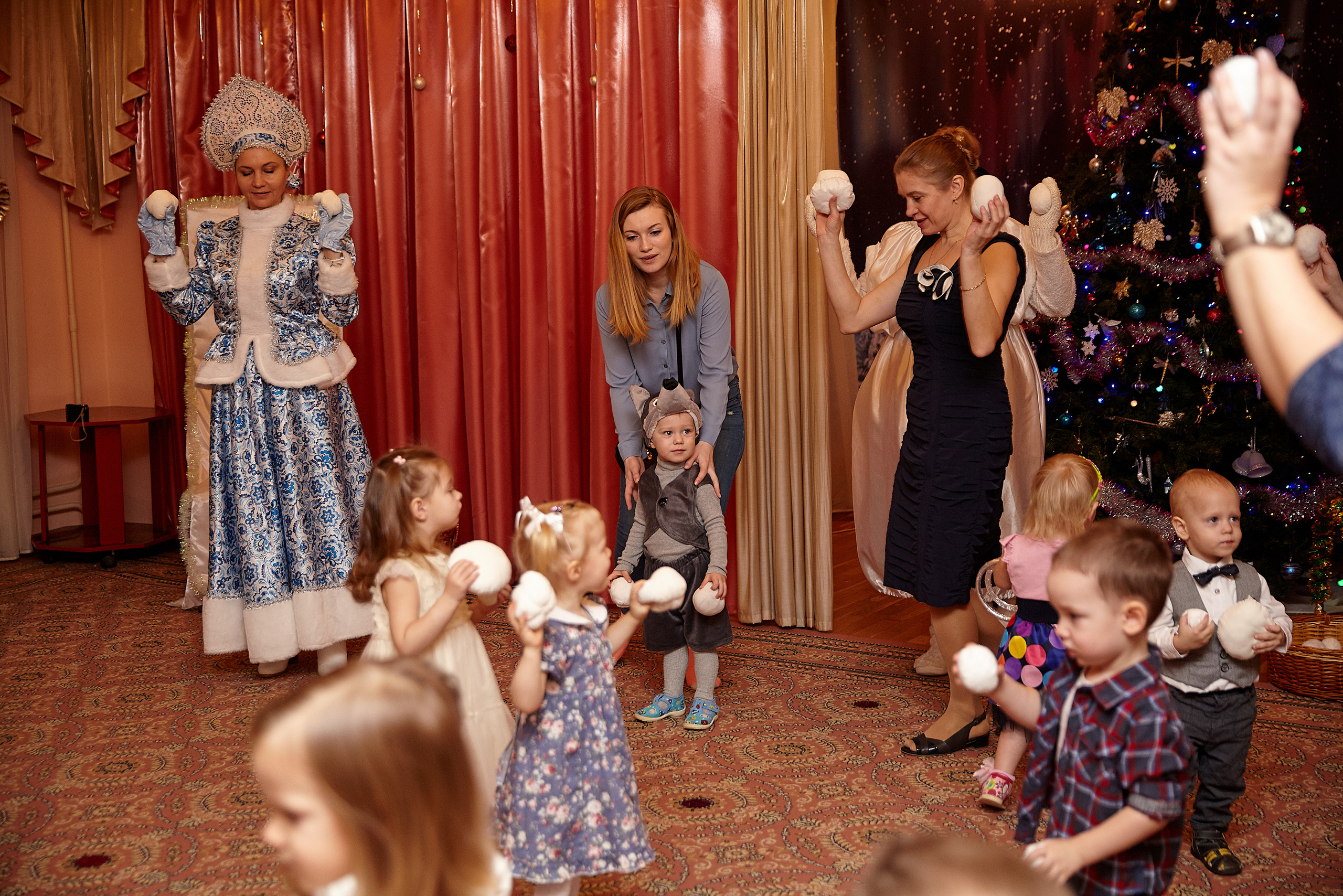 Новый год в яслях. Фотограф в Москве Наталья Антипина