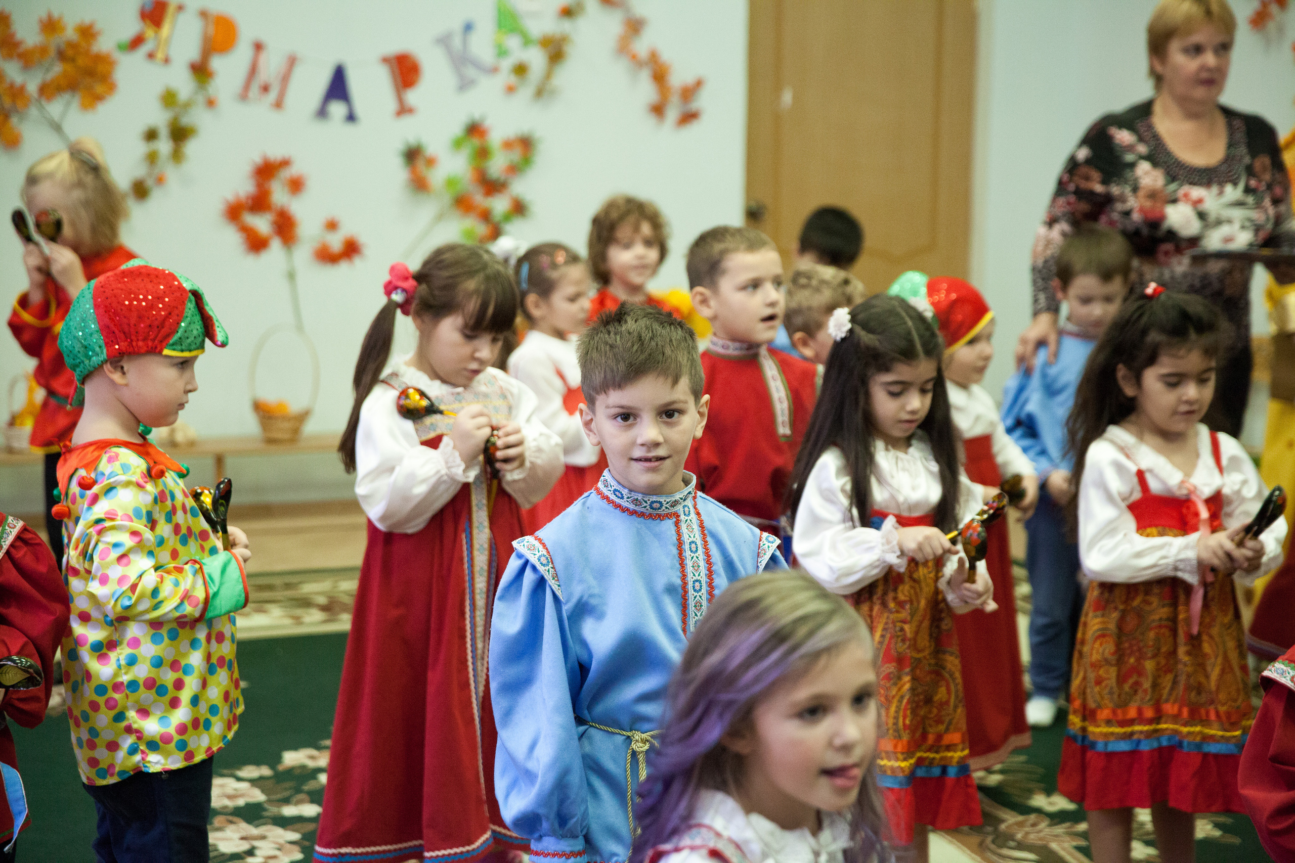 Праздник осени в саду. Фотограф в Москве Наталья Антипина