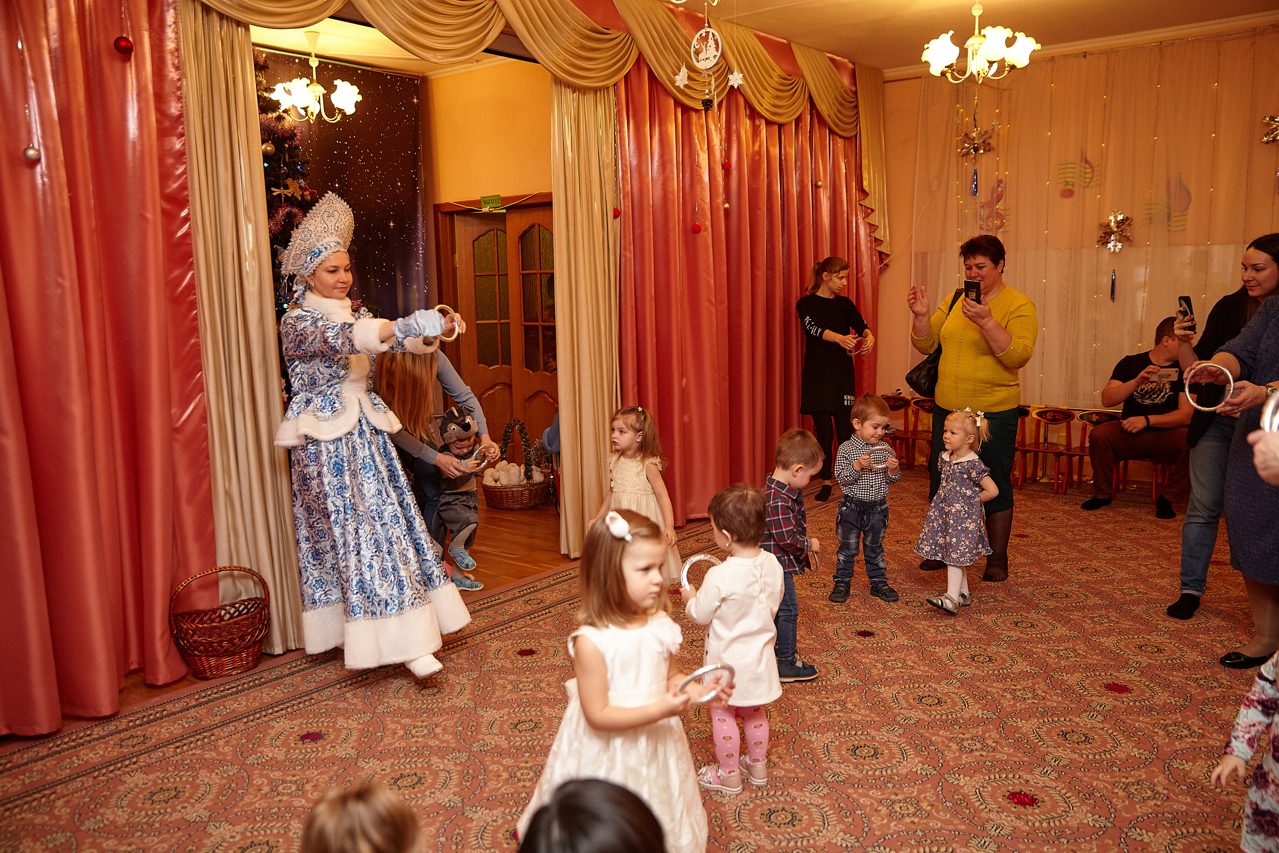 Новый год в яслях. Фотограф в Москве Наталья Антипина