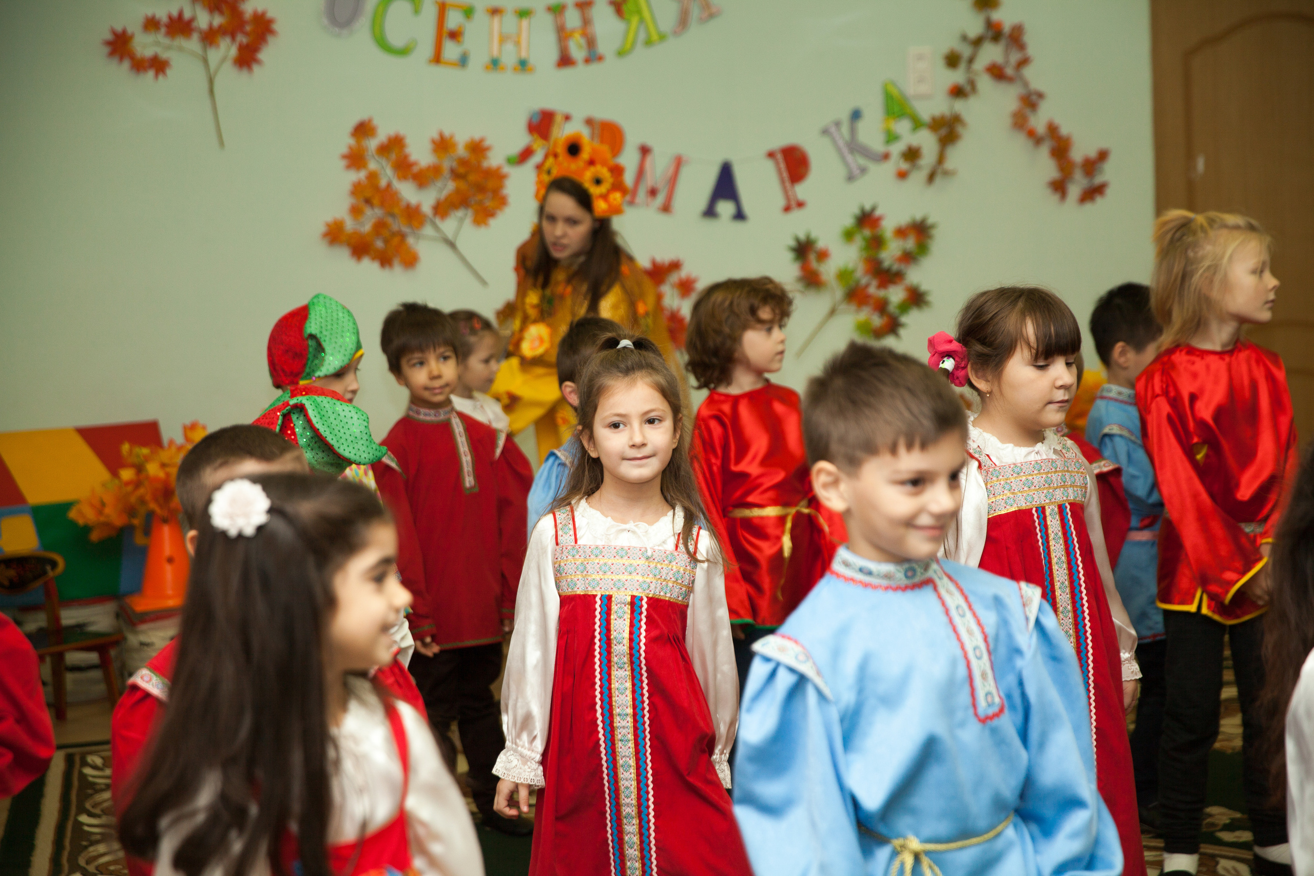 Праздник осени в саду. Фотограф в Москве Наталья Антипина