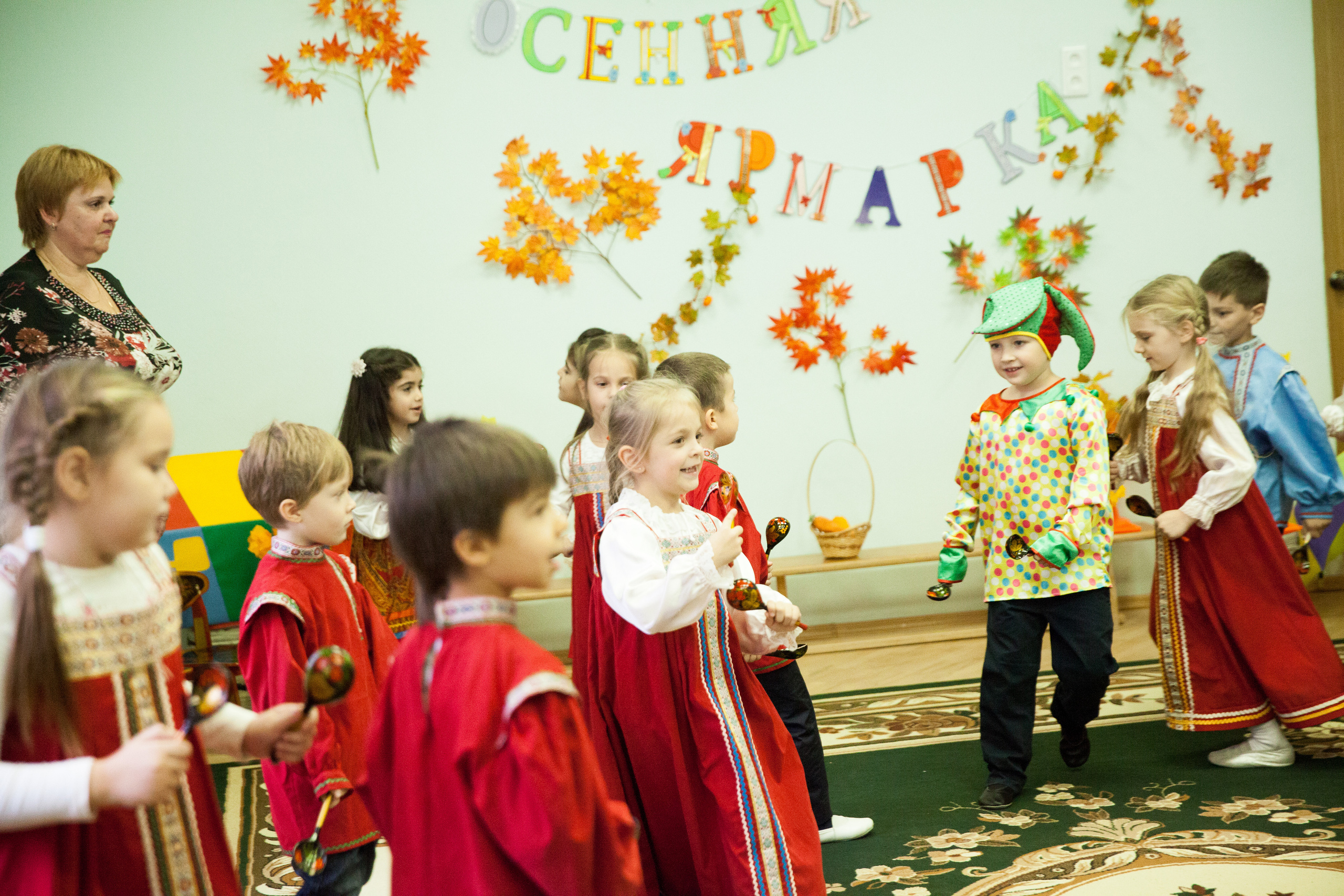 Праздник осени в саду. Фотограф в Москве Наталья Антипина