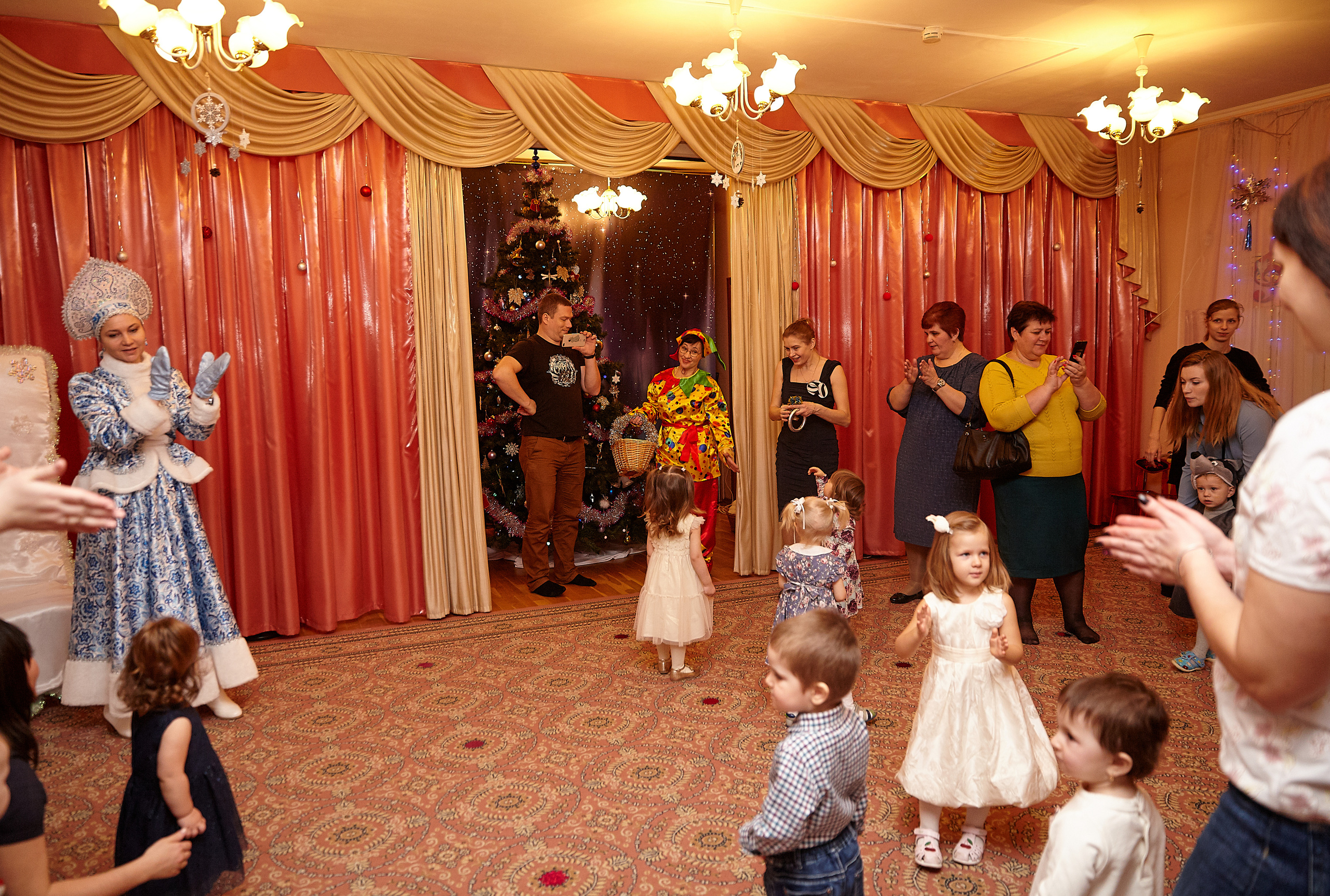 Новый год в яслях. Фотограф в Москве Наталья Антипина