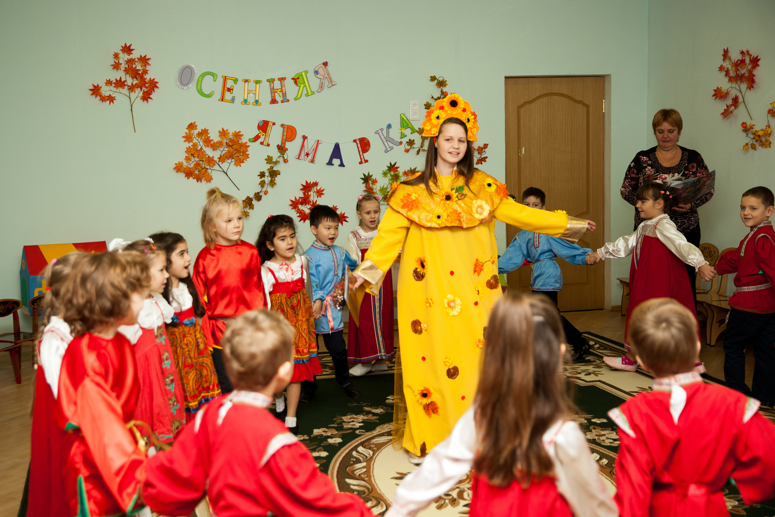 Праздник осени в саду. Фотограф в Москве Наталья Антипина