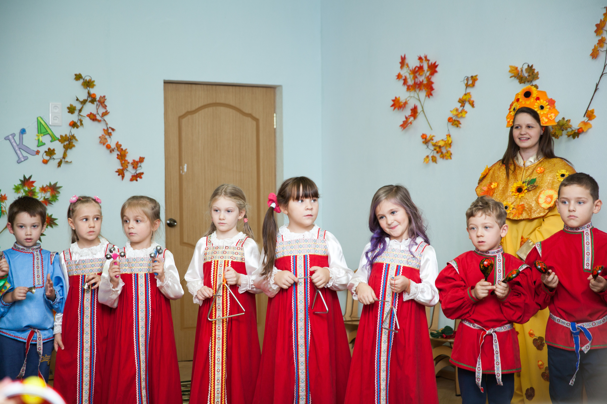 Праздник осени в саду. Фотограф в Москве Наталья Антипина