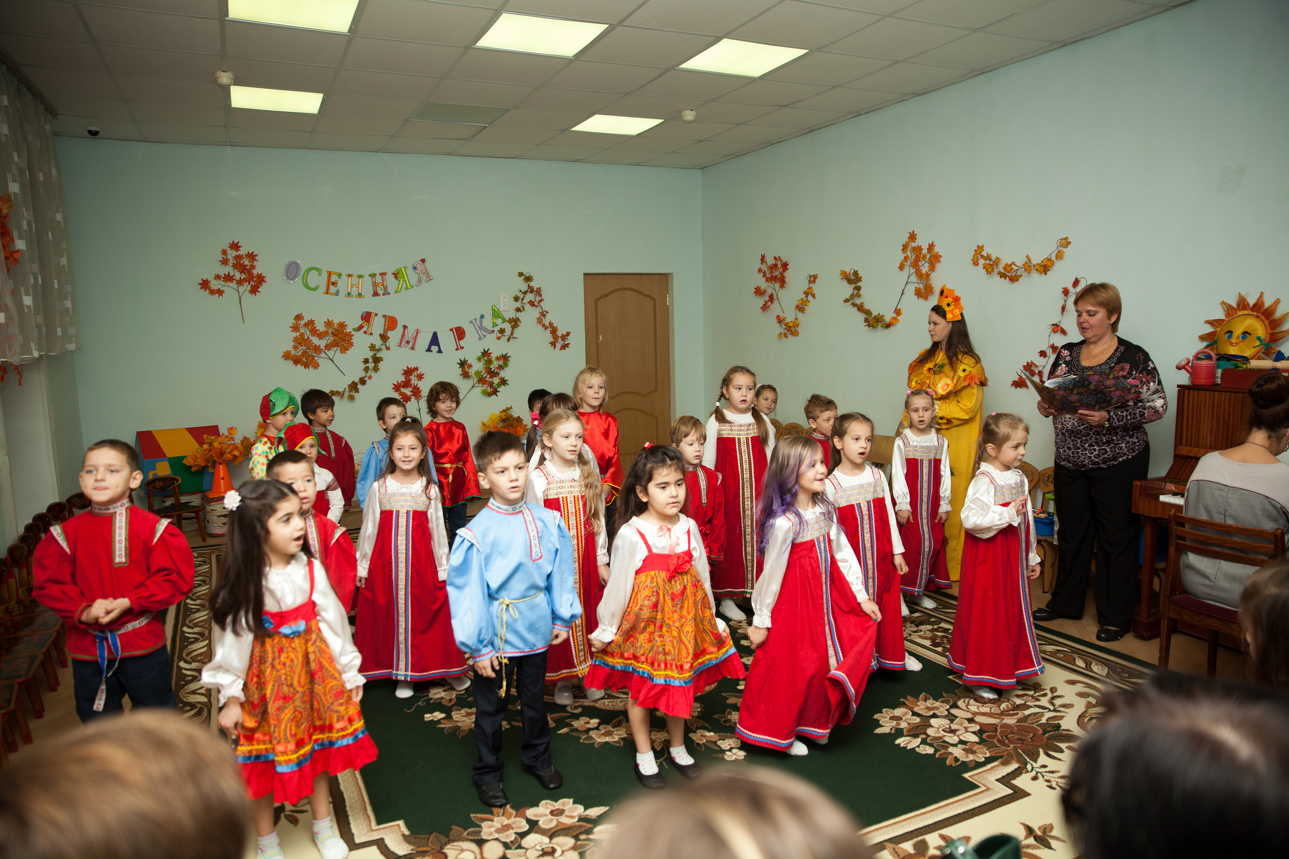 Праздник осени в саду. Фотограф в Москве Наталья Антипина