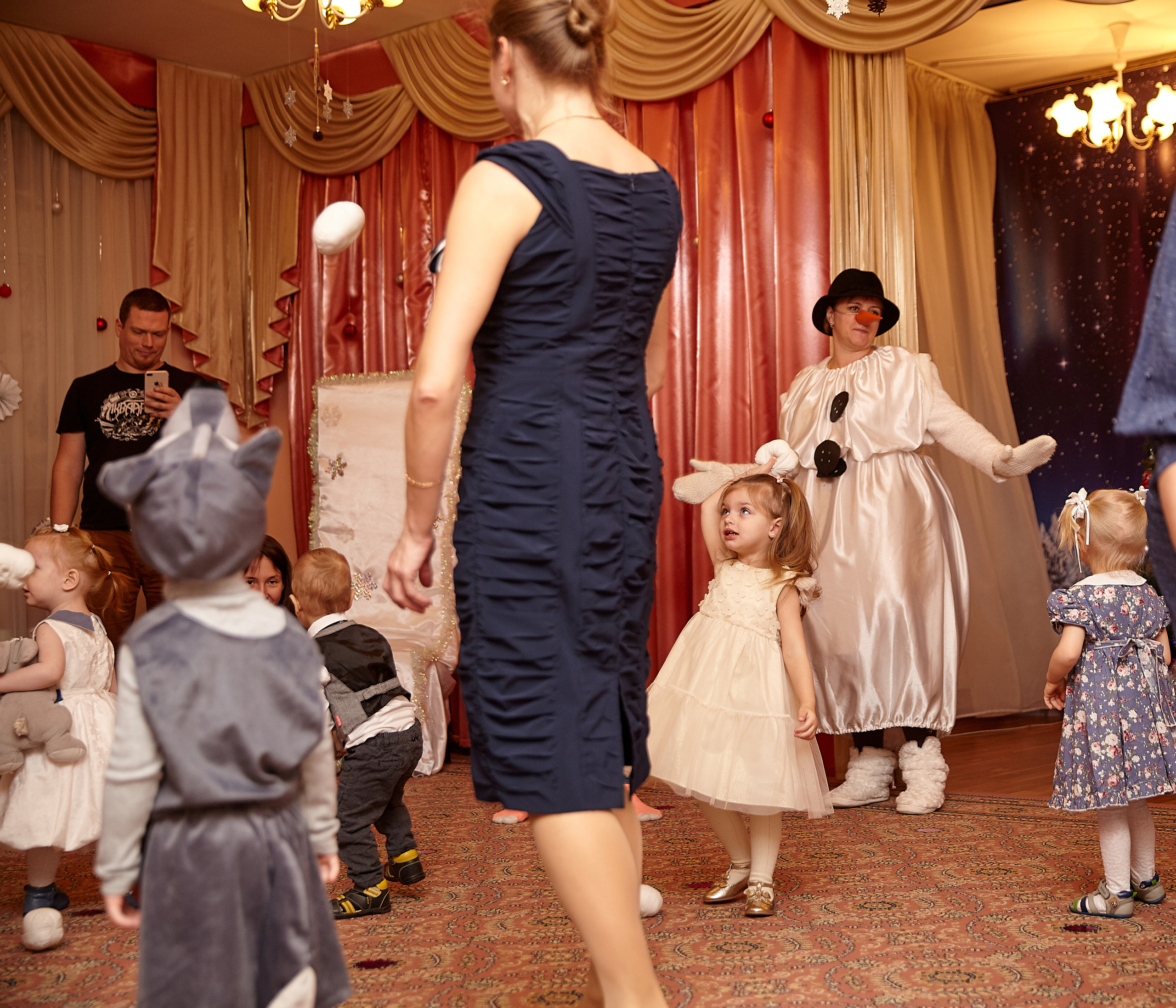 Новый год в яслях. Фотограф в Москве Наталья Антипина