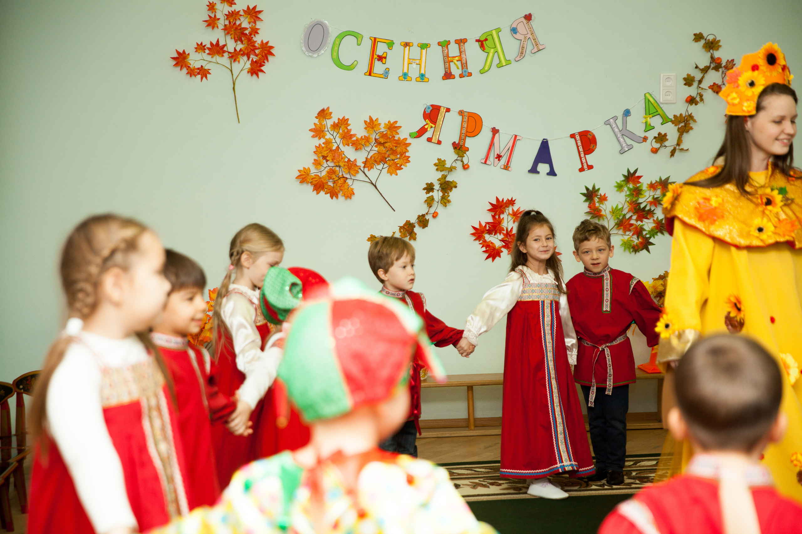 Праздник осени в саду. Фотограф в Москве Наталья Антипина