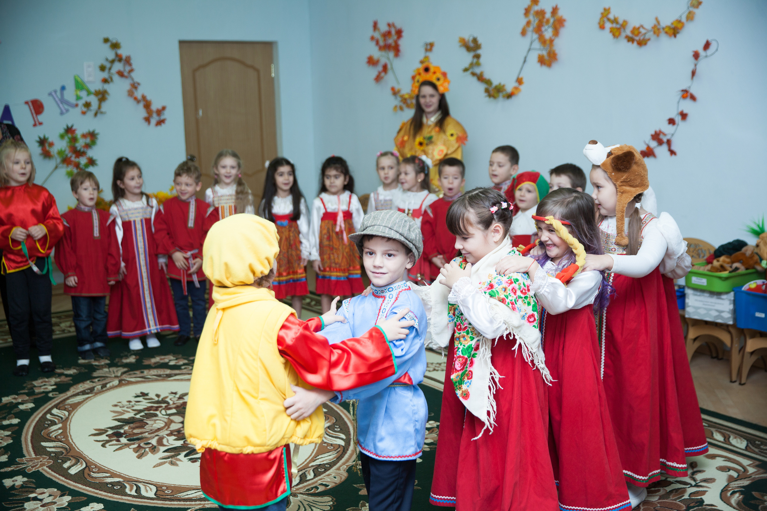 Праздник осени в саду. Фотограф в Москве Наталья Антипина
