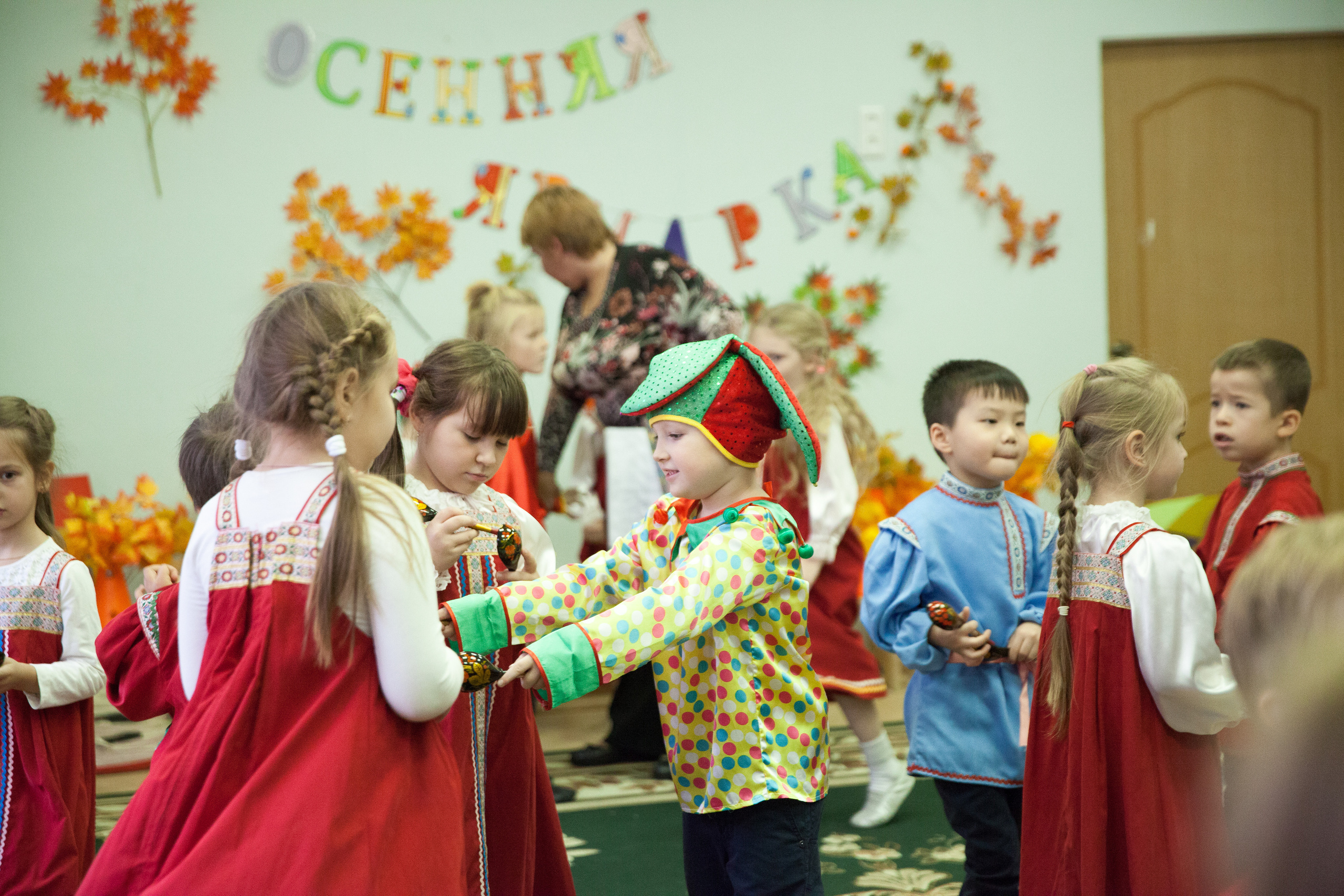 Праздник осени в саду. Фотограф в Москве Наталья Антипина