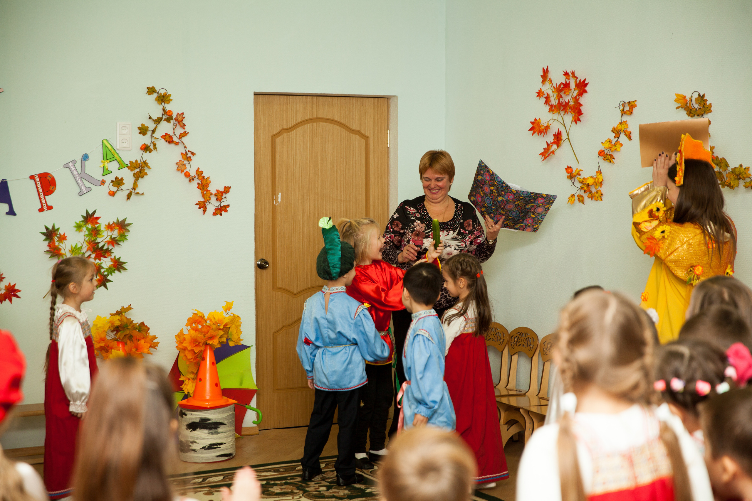 Праздник осени в саду. Фотограф в Москве Наталья Антипина