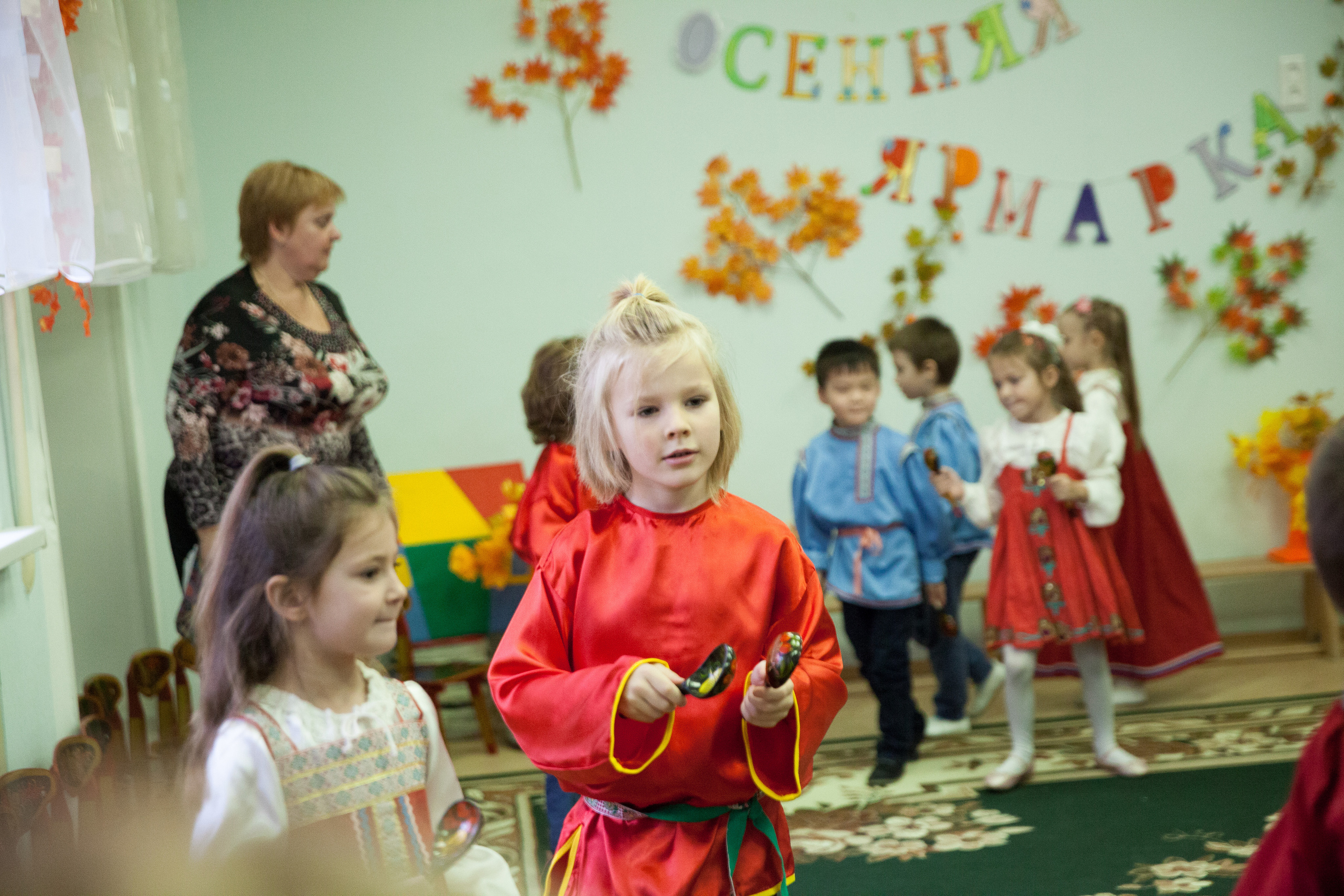 Праздник осени в саду. Фотограф в Москве Наталья Антипина