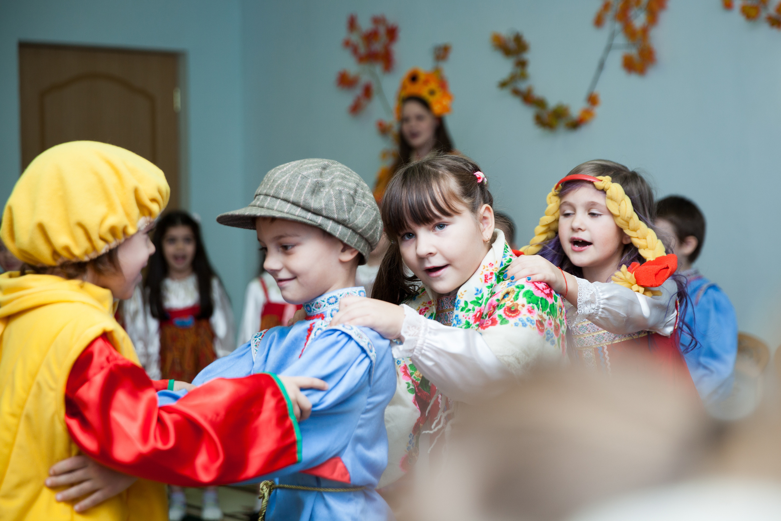 Праздник осени в саду. Фотограф в Москве Наталья Антипина