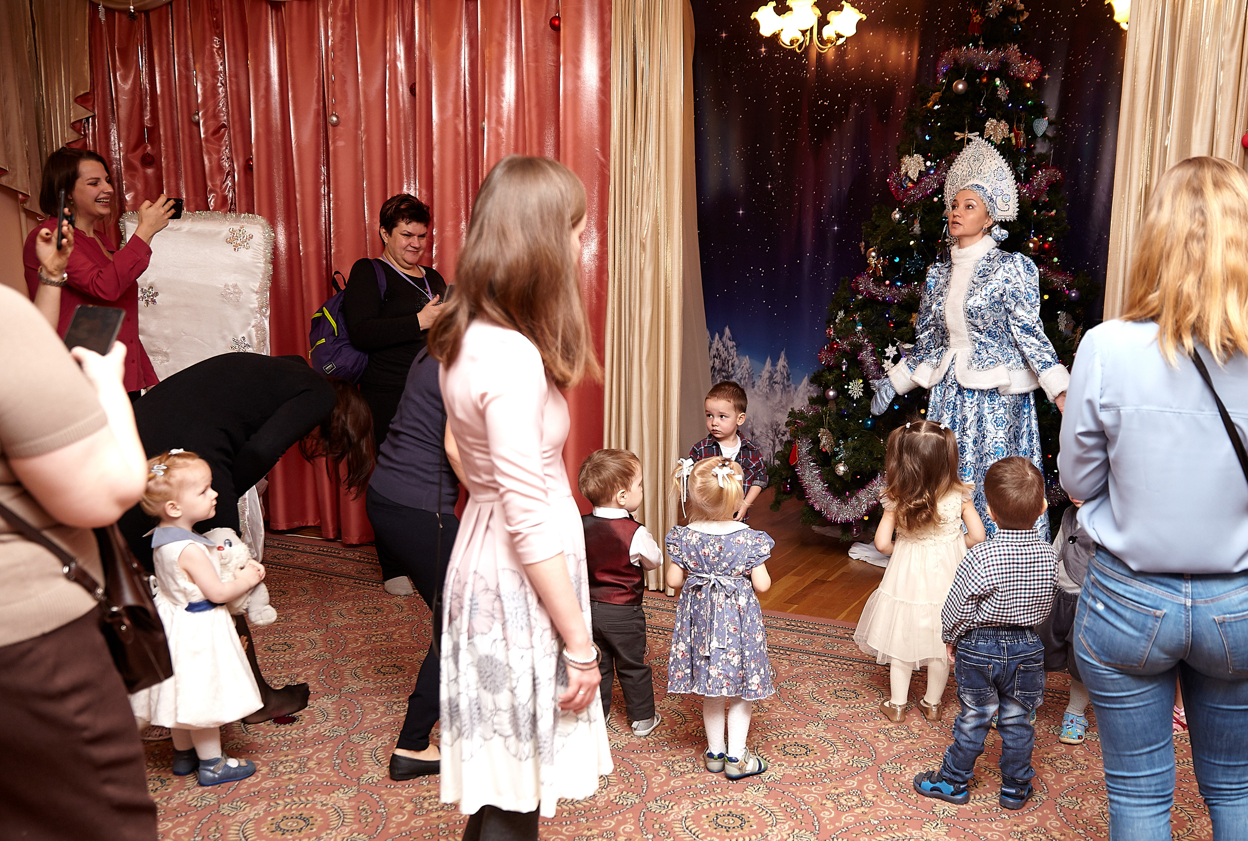 Новый год в яслях. Фотограф в Москве Наталья Антипина