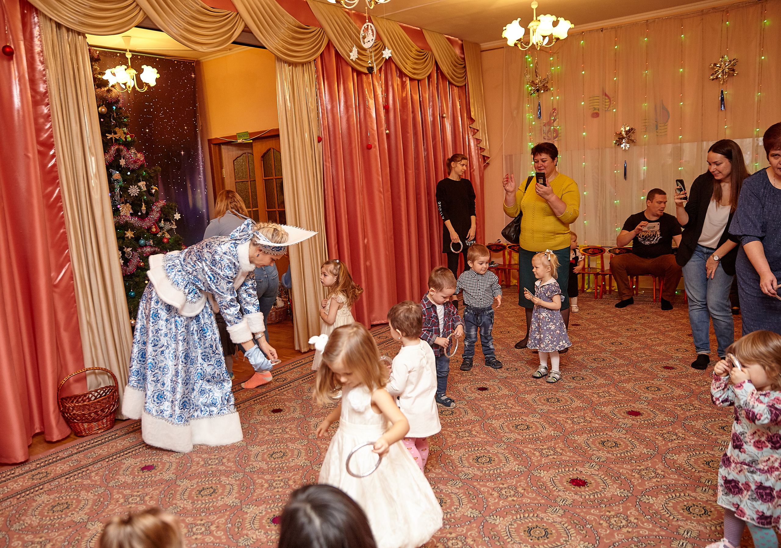 Новый год в яслях. Фотограф в Москве Наталья Антипина