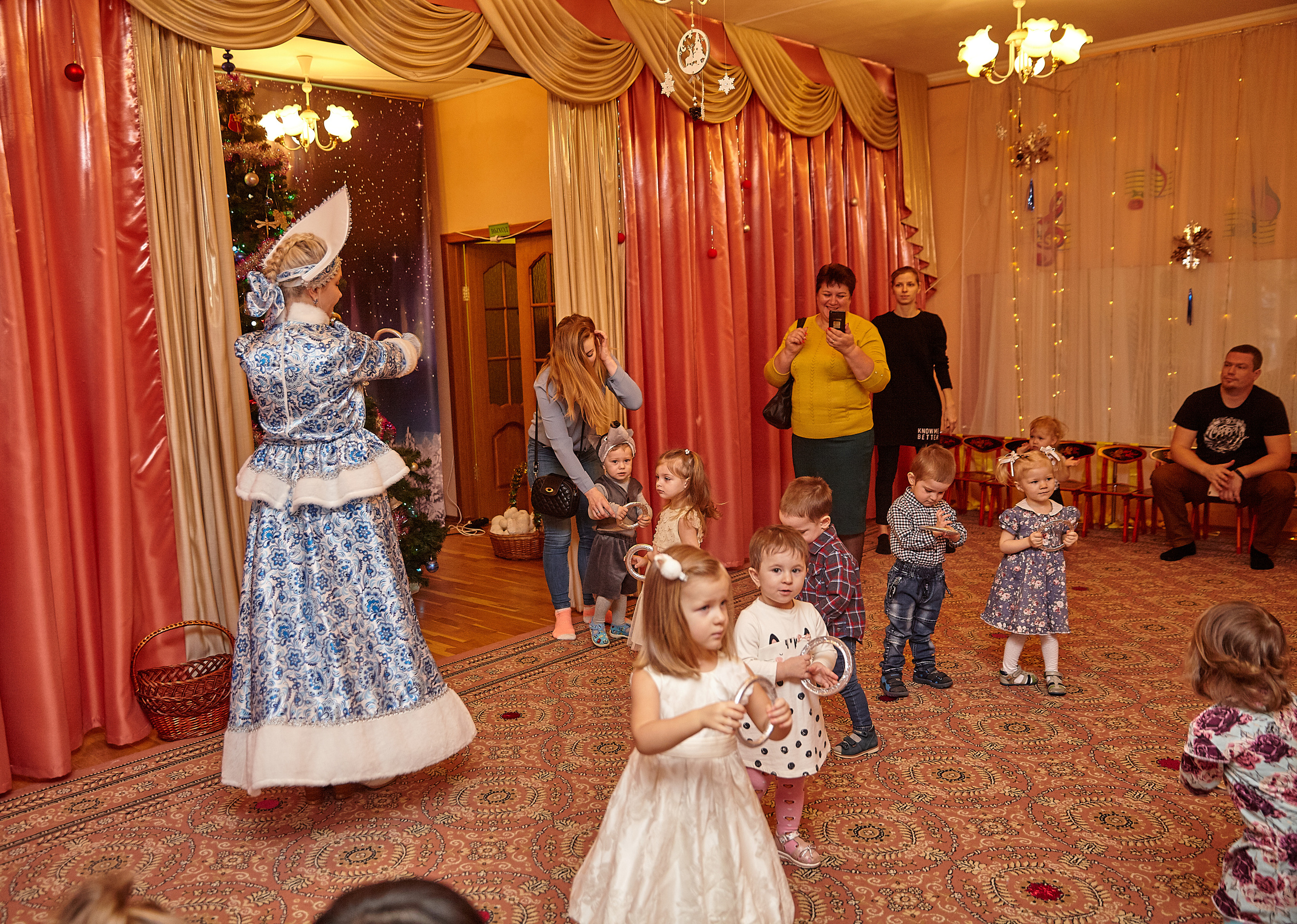 Новый год в яслях. Фотограф в Москве Наталья Антипина