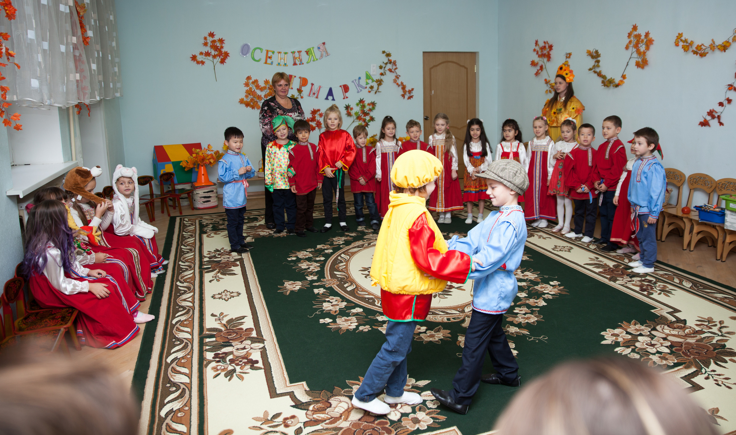 Праздник осени в саду. Фотограф в Москве Наталья Антипина