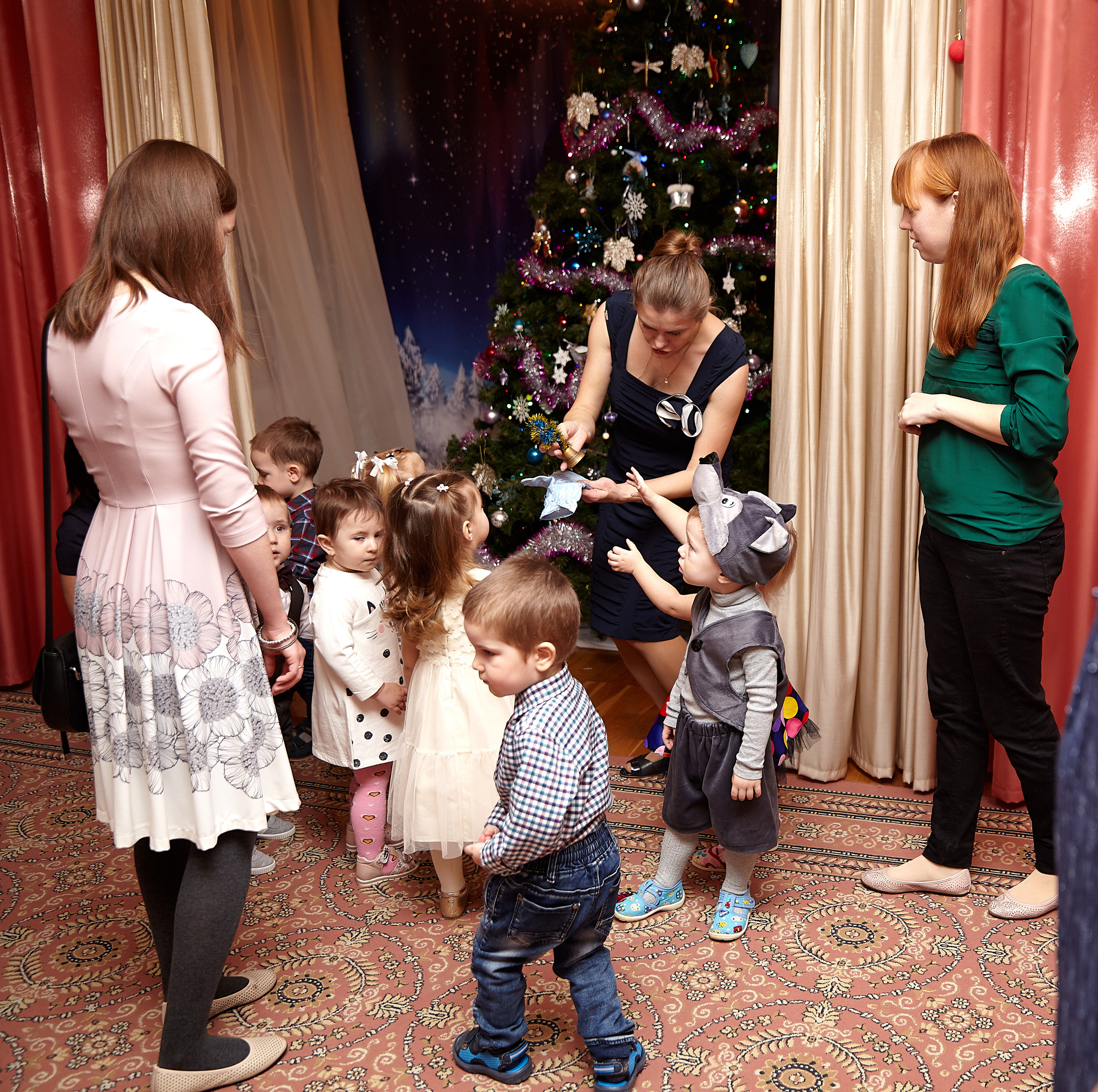 Новый год в яслях. Фотограф в Москве Наталья Антипина