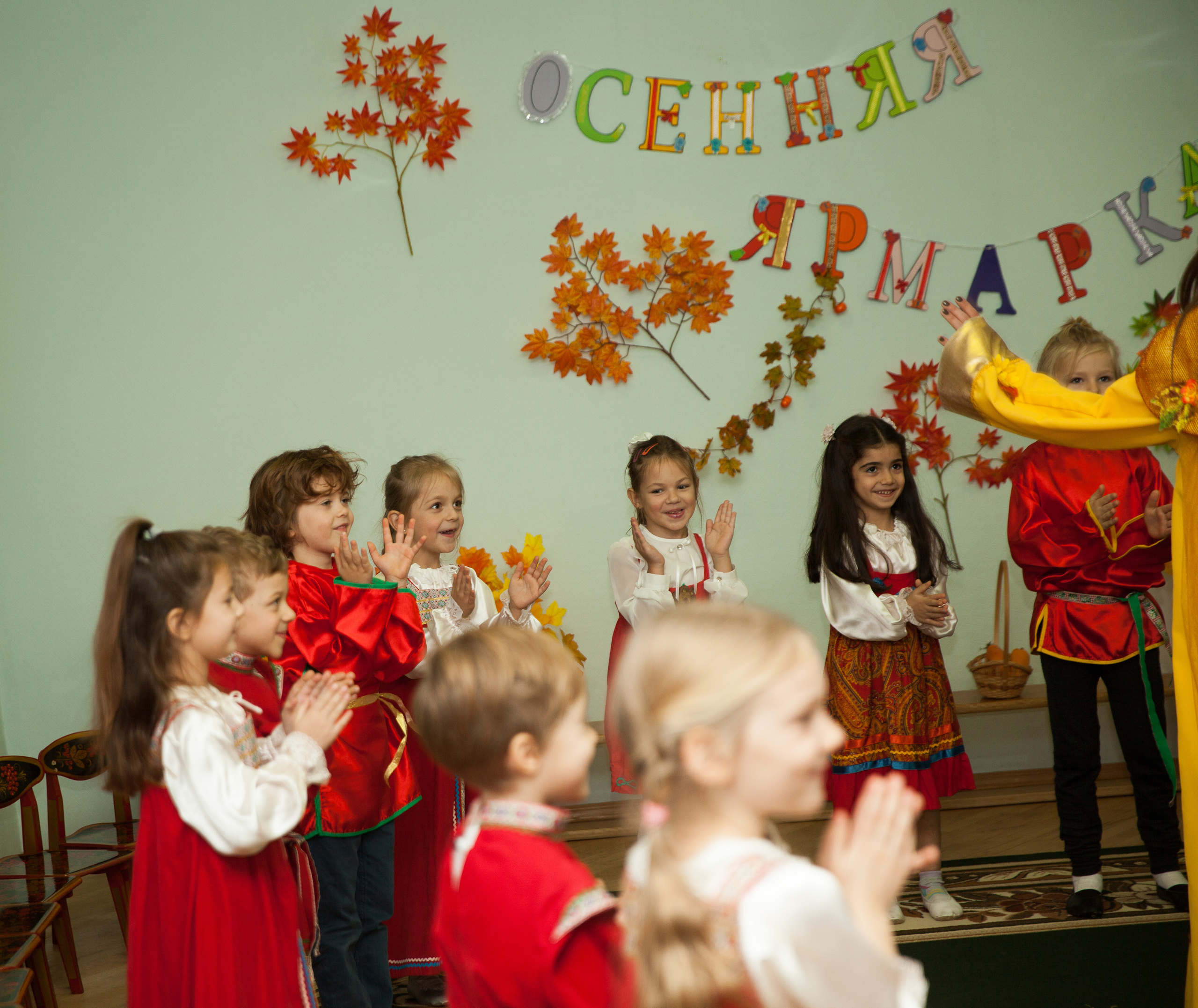 Праздник осени в саду. Фотограф в Москве Наталья Антипина