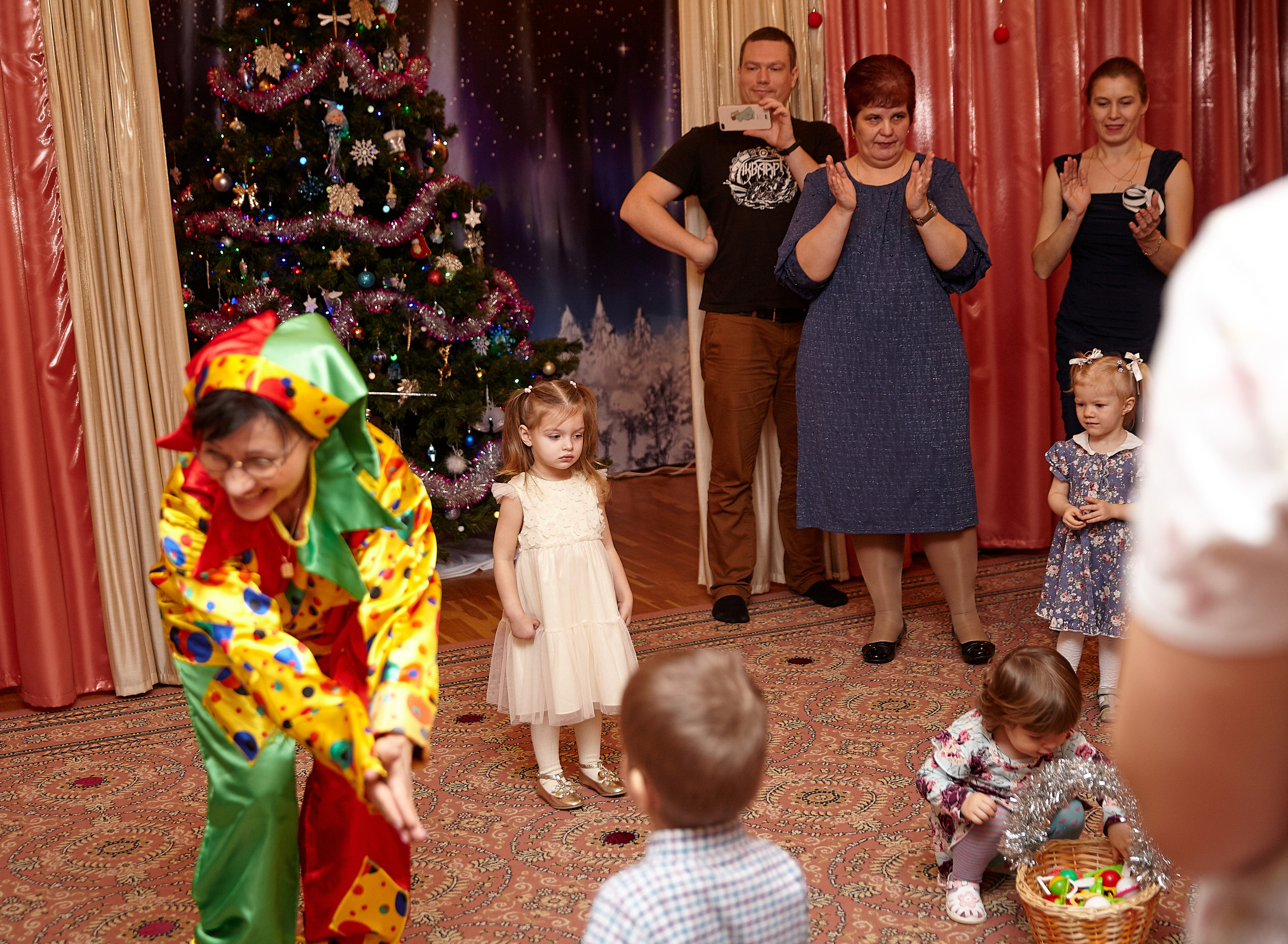 Новый год в яслях. Фотограф в Москве Наталья Антипина