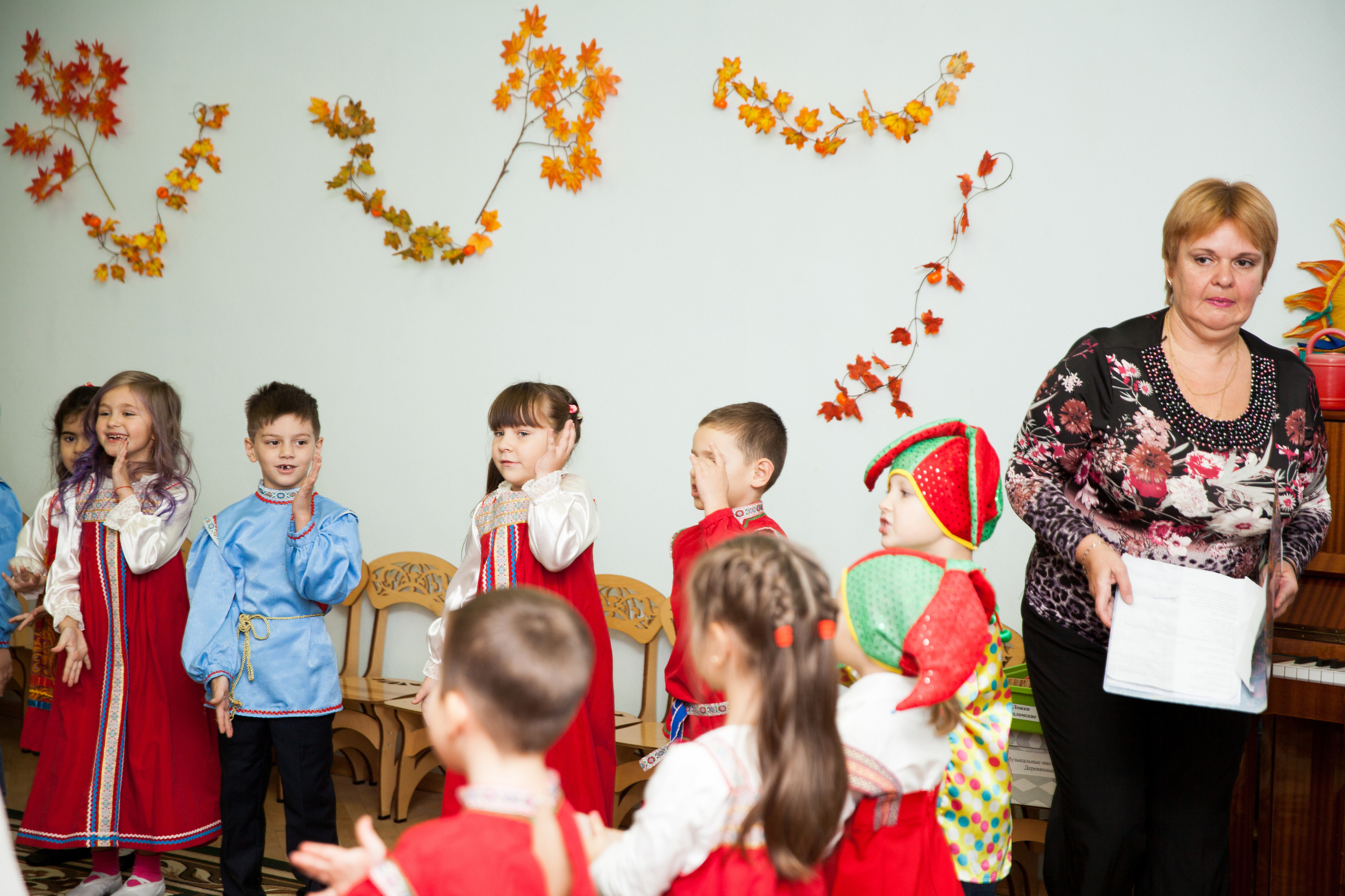 Праздник осени в саду. Фотограф в Москве Наталья Антипина