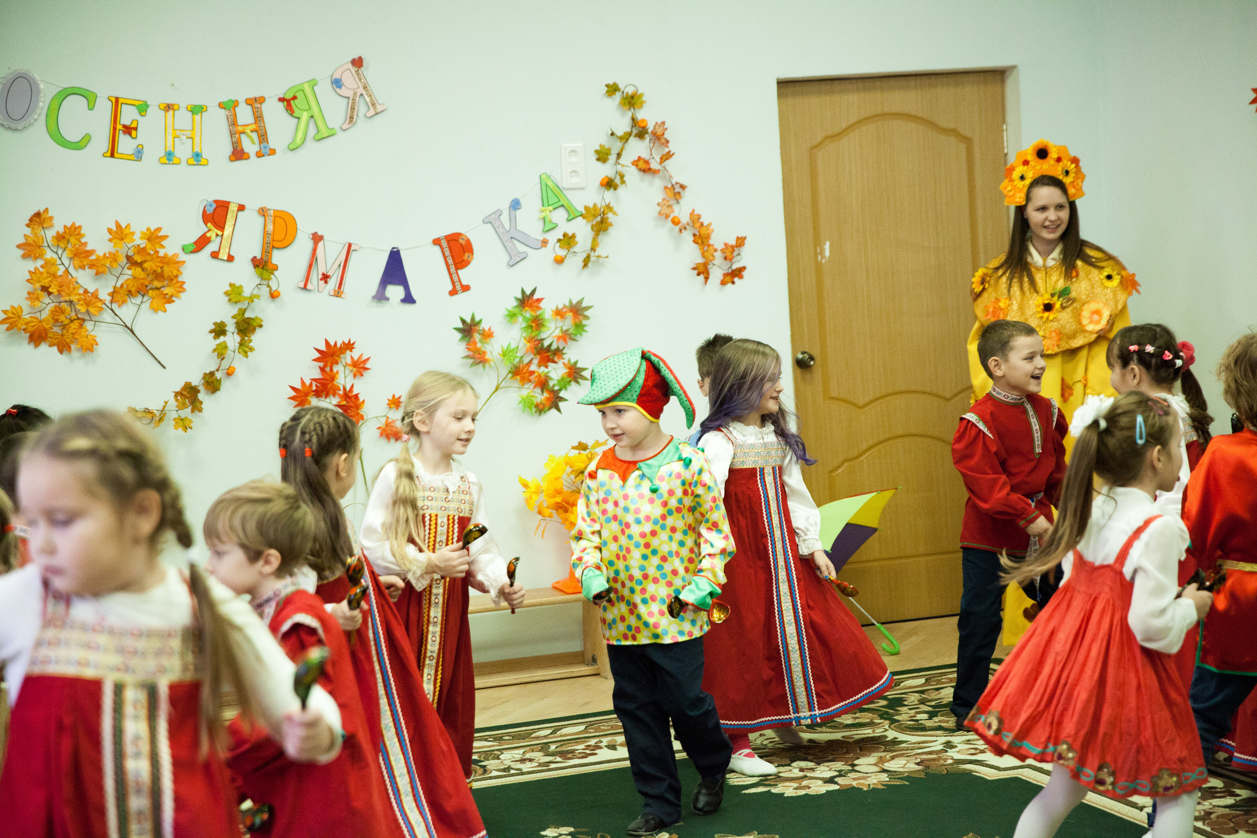 Праздник осени в саду. Фотограф в Москве Наталья Антипина