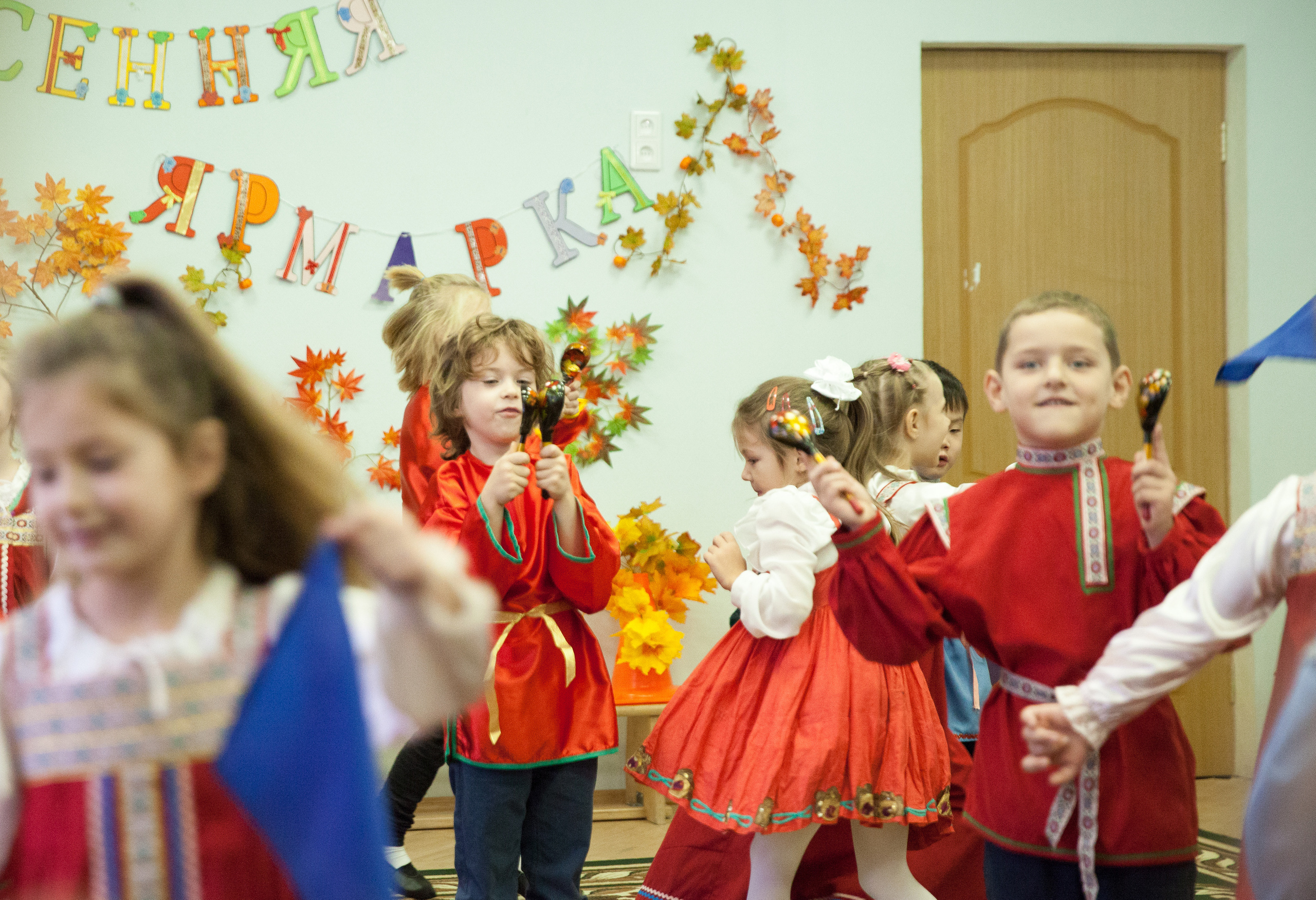Праздник осени в саду. Фотограф в Москве Наталья Антипина