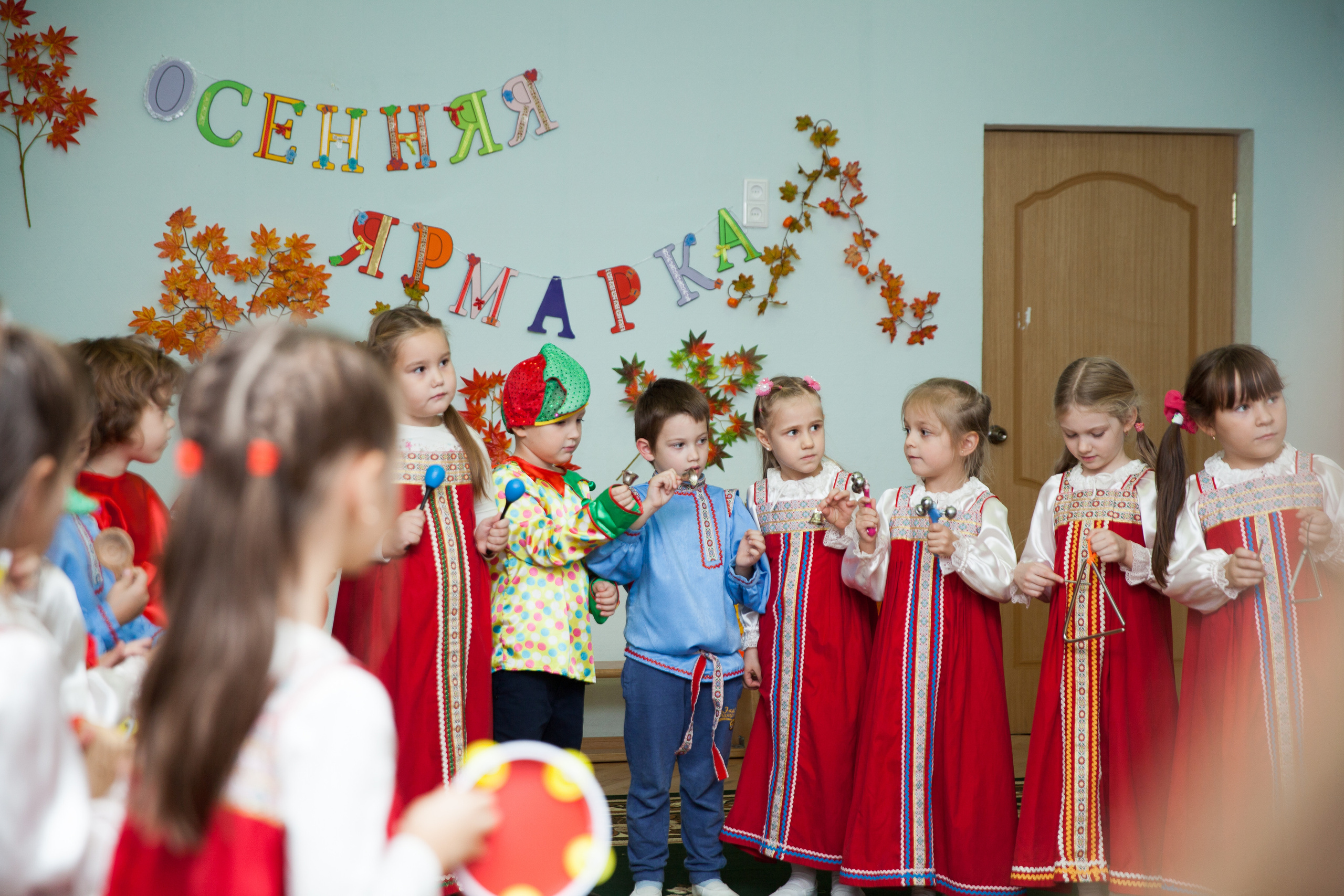 Праздник осени в саду. Фотограф в Москве Наталья Антипина