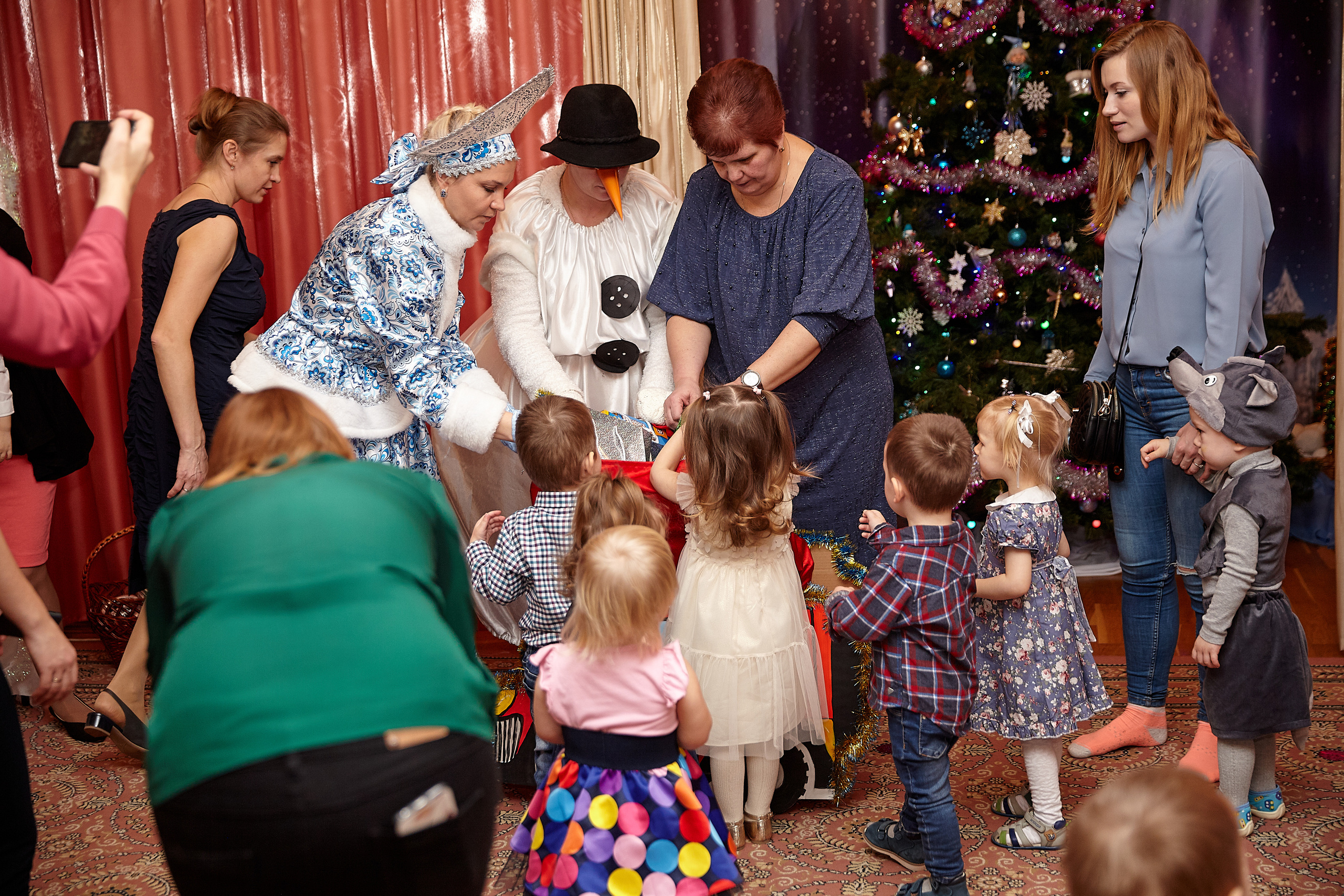 Новый год в яслях. Фотограф в Москве Наталья Антипина