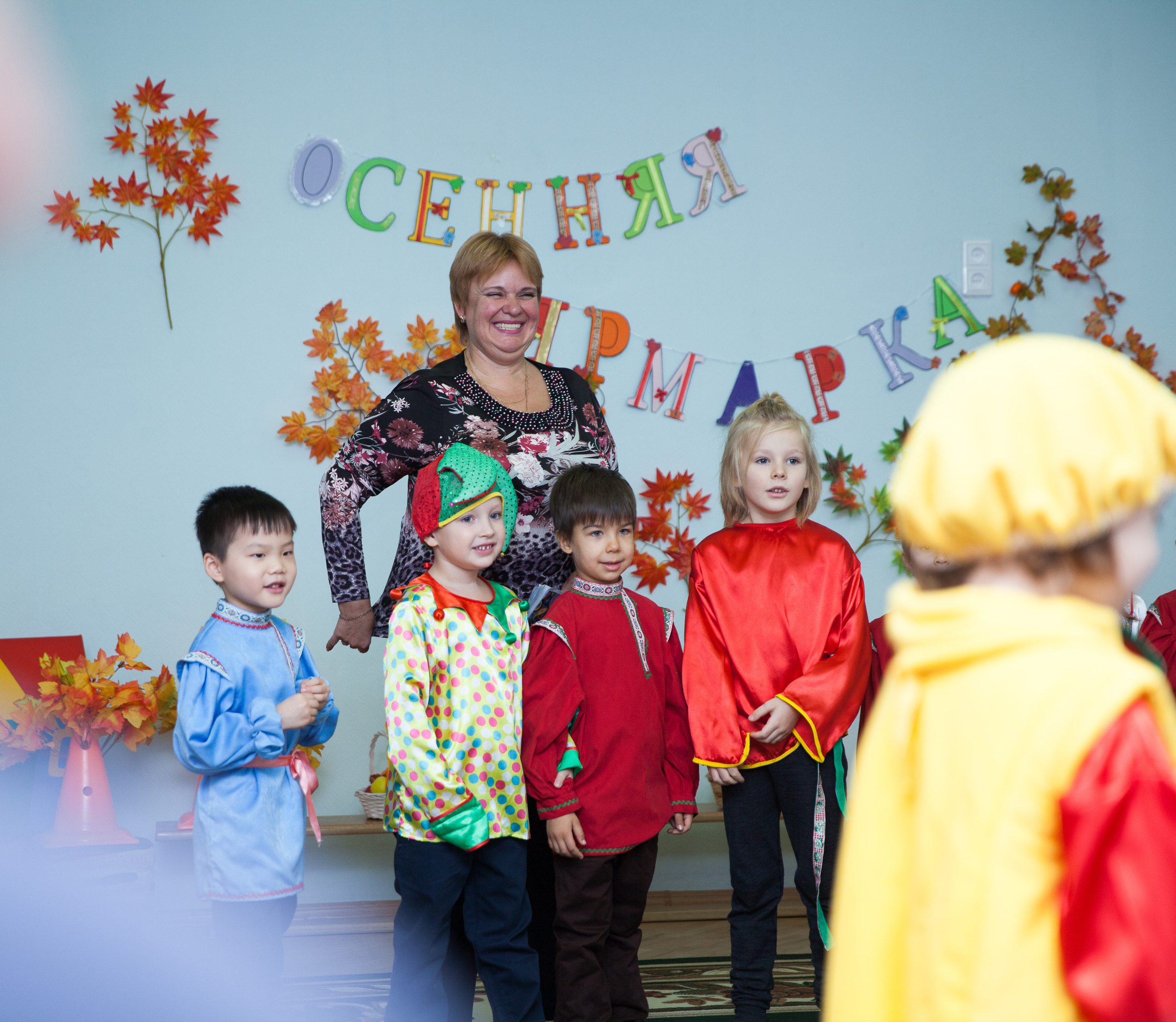 Праздник осени в саду. Фотограф в Москве Наталья Антипина