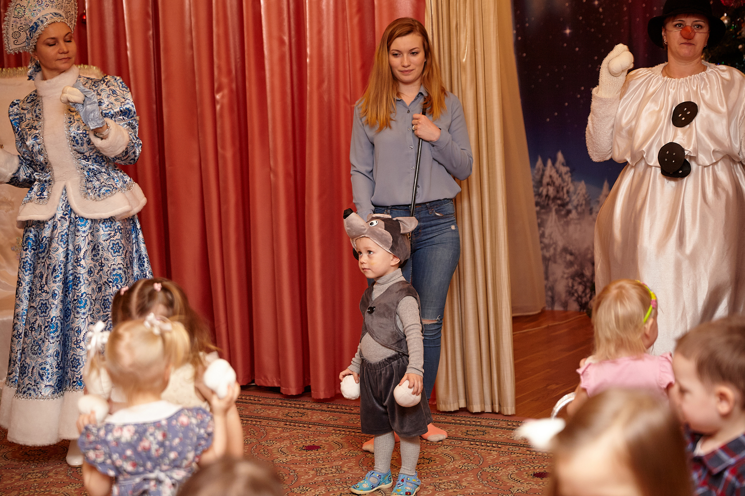 Новый год в яслях. Фотограф в Москве Наталья Антипина