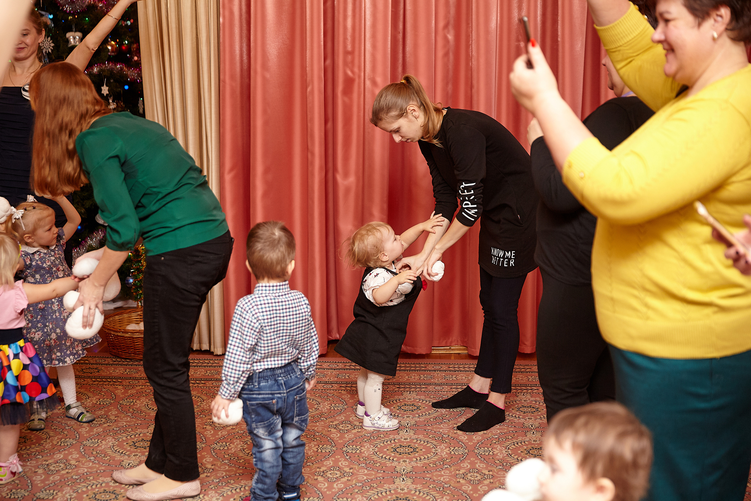 Новый год в яслях. Фотограф в Москве Наталья Антипина