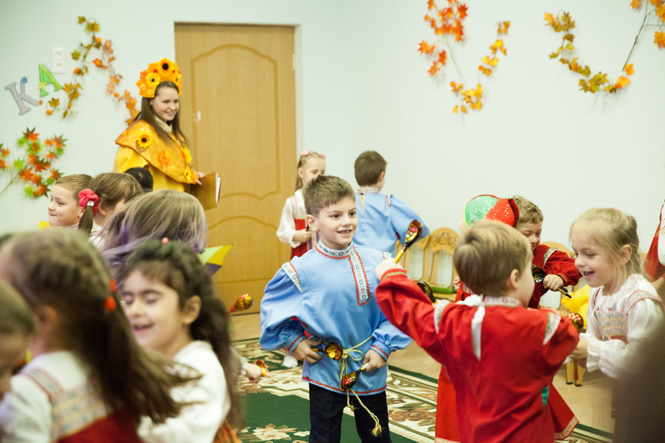 Праздник осени в саду. Фотограф в Москве Наталья Антипина