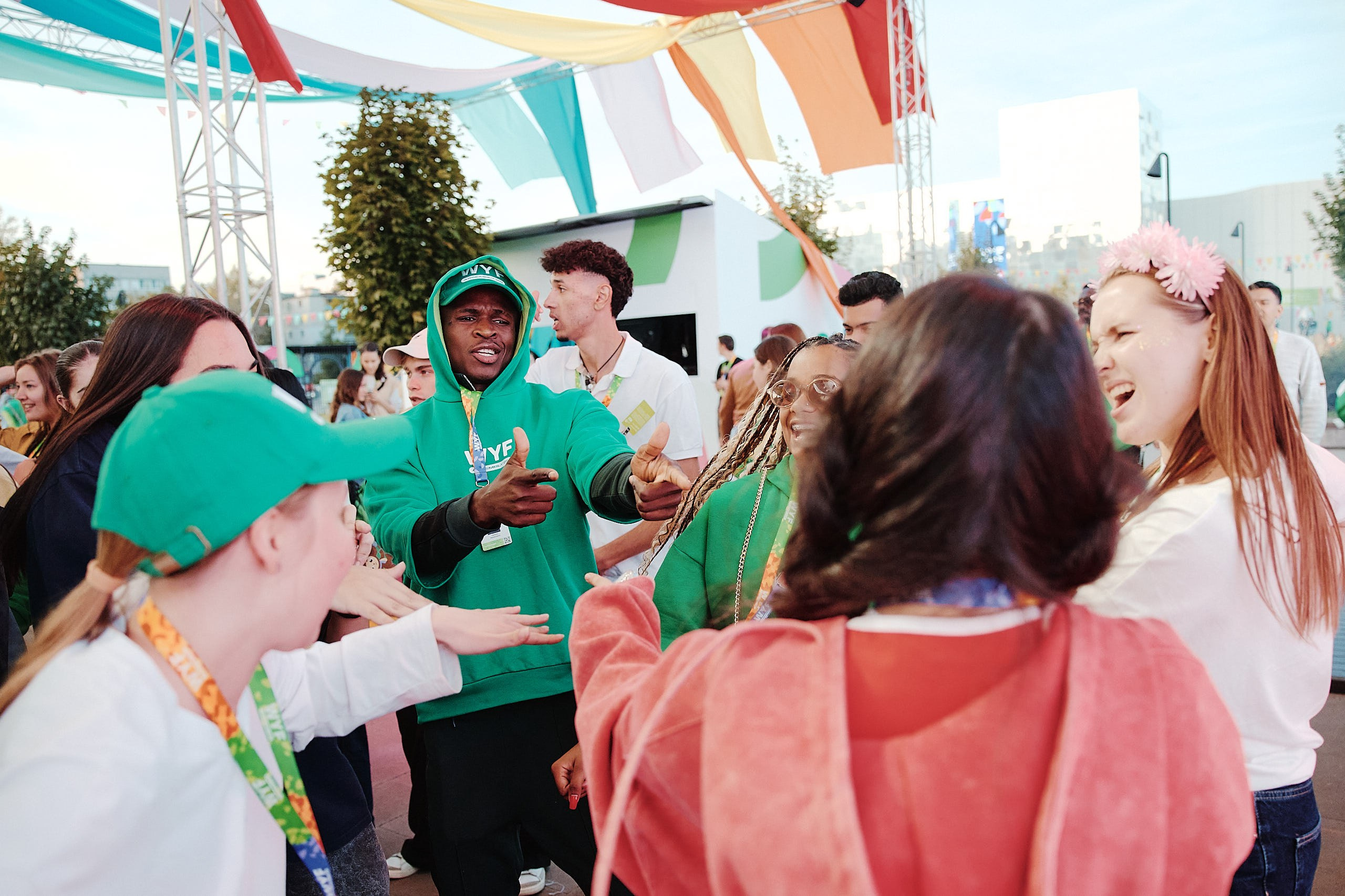 Слет фестиваля молодежи 2025. Репортажная съемка в Москве