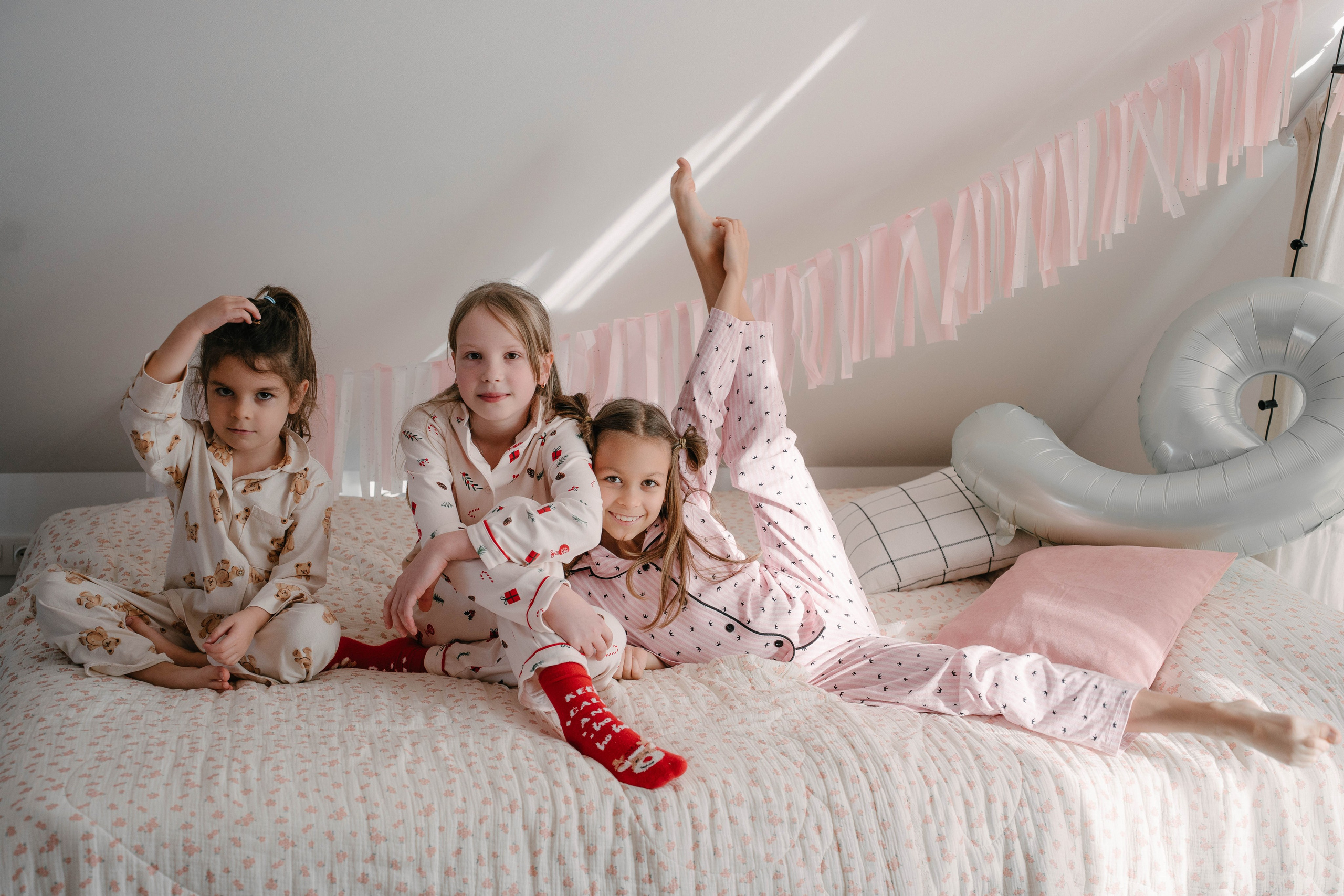 Пижамная вечеринка Варе 9 лет. Свадебный и семейный фотограф в Воронеже Анастасия Бойко