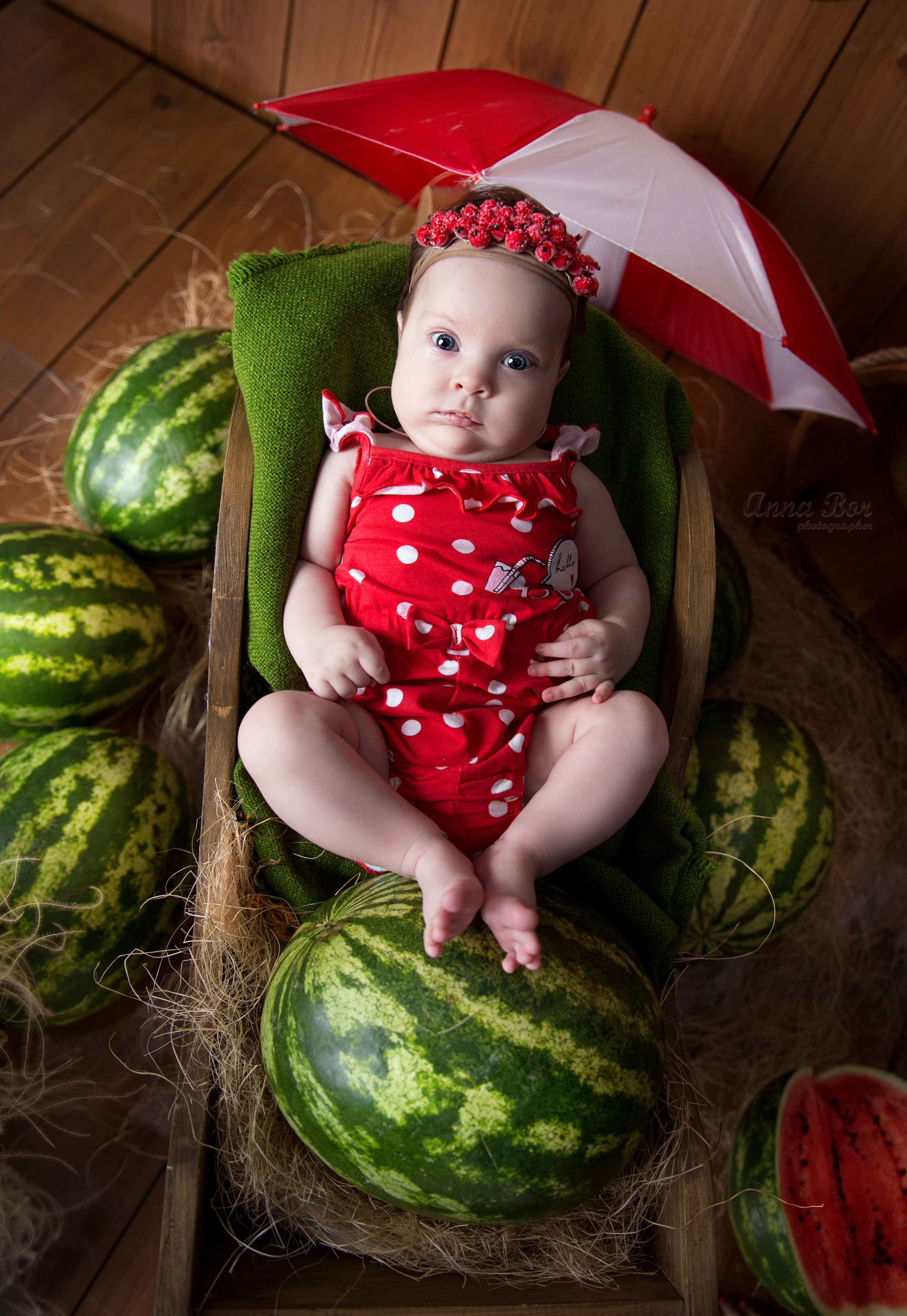 Фотопроект АРБУЗИКИ. Фотограф новорожденных, детей до года и беременных в Симферополе