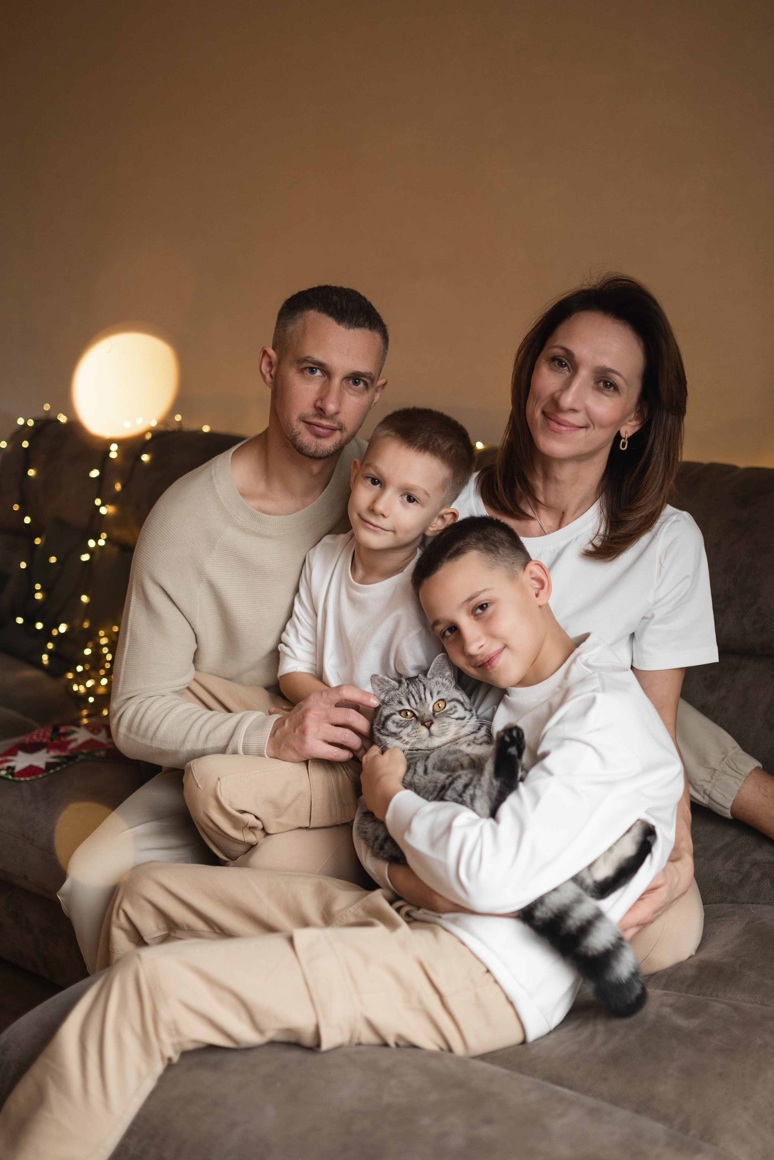 Оксана Сергей Ваня и Егор. Семейный фотограф Ирина Сгибнева